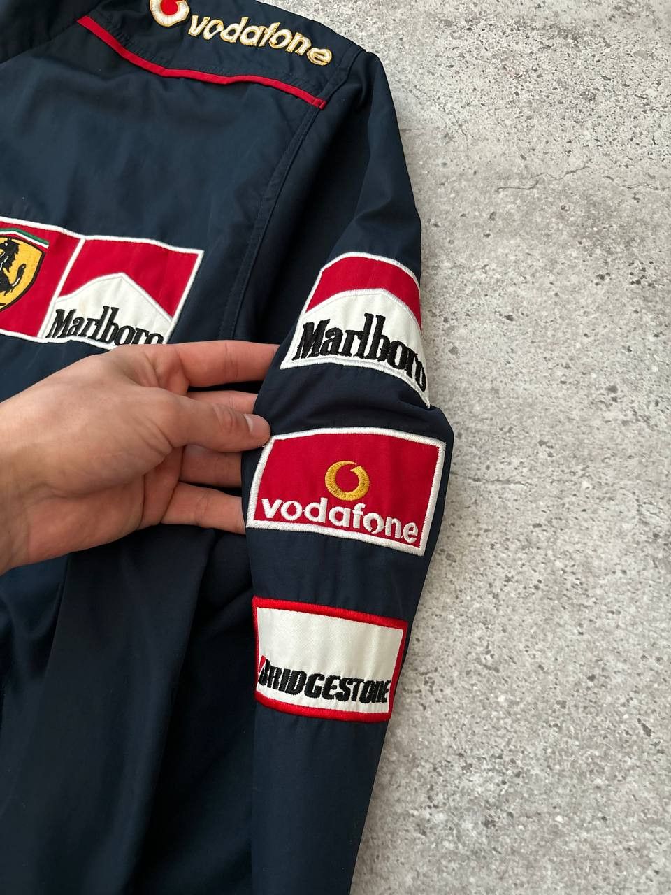 Ferrari × Marlboro × Vintage Vintage Marlboro Ferrari Racing Jacket Size US XXL / EU 58 / 5 - 6 Thumbnail