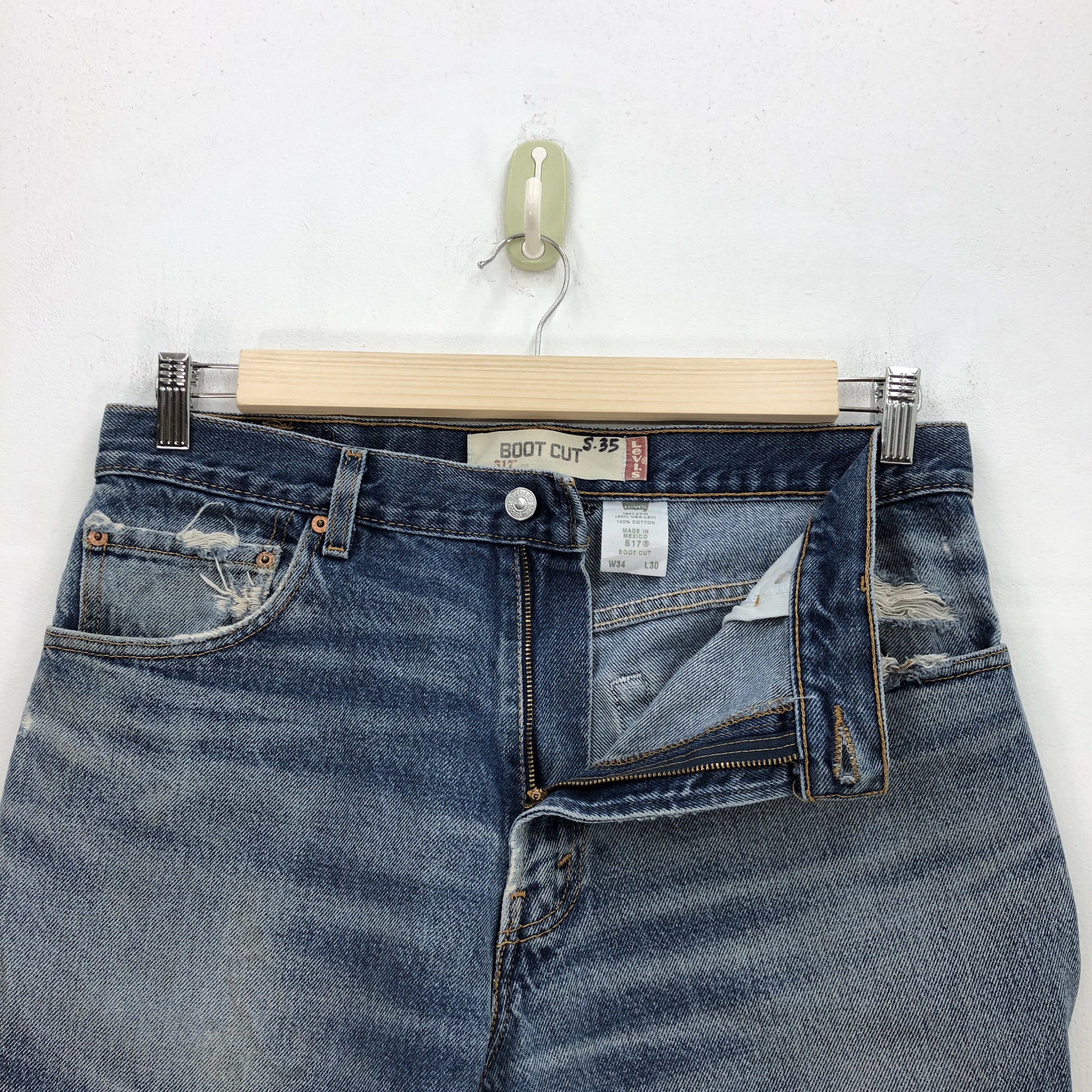 Levi's Vintage Levi's Bootcut Jeans Flare Levis Bell Bottom Denim Size US 34 / EU 50 - 6 Thumbnail