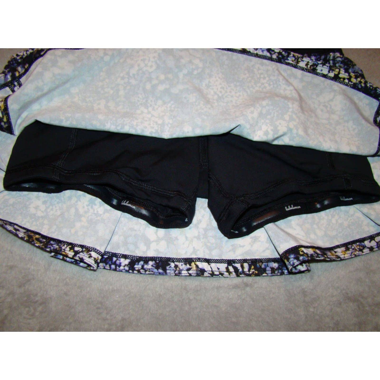 Lululemon Lululemon Womens Pace Rival Floral Tennis Pickleball Skort Skirt 2 Regular Short Lined Skirt Athleisure Womens Size 26" / US 2 / IT 38 - 2 Thumbnail