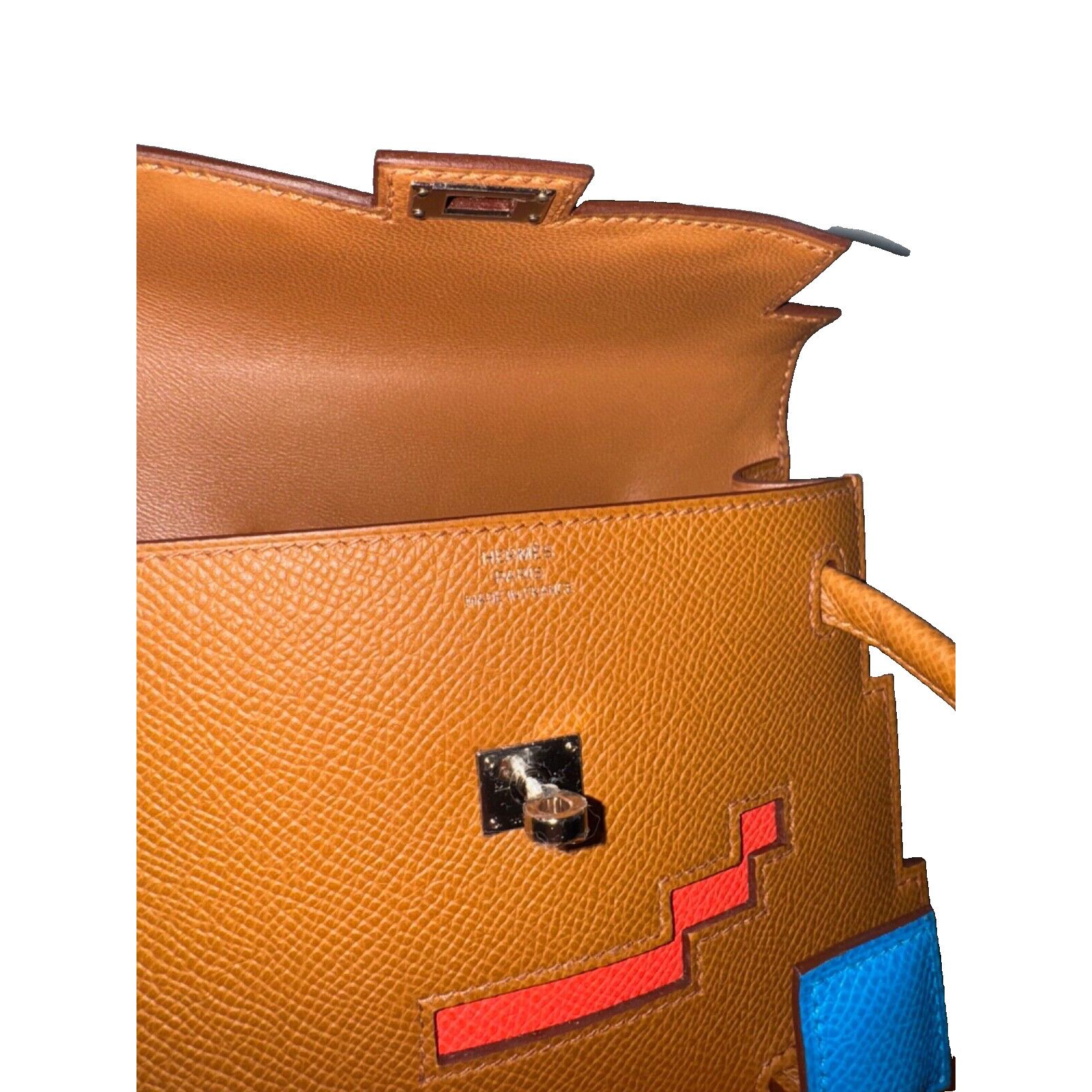 Hermes Hermes Kelly 20 Pochette Gold Epsom Quelle Idole Bag Size ONE SIZE - 19 Thumbnail