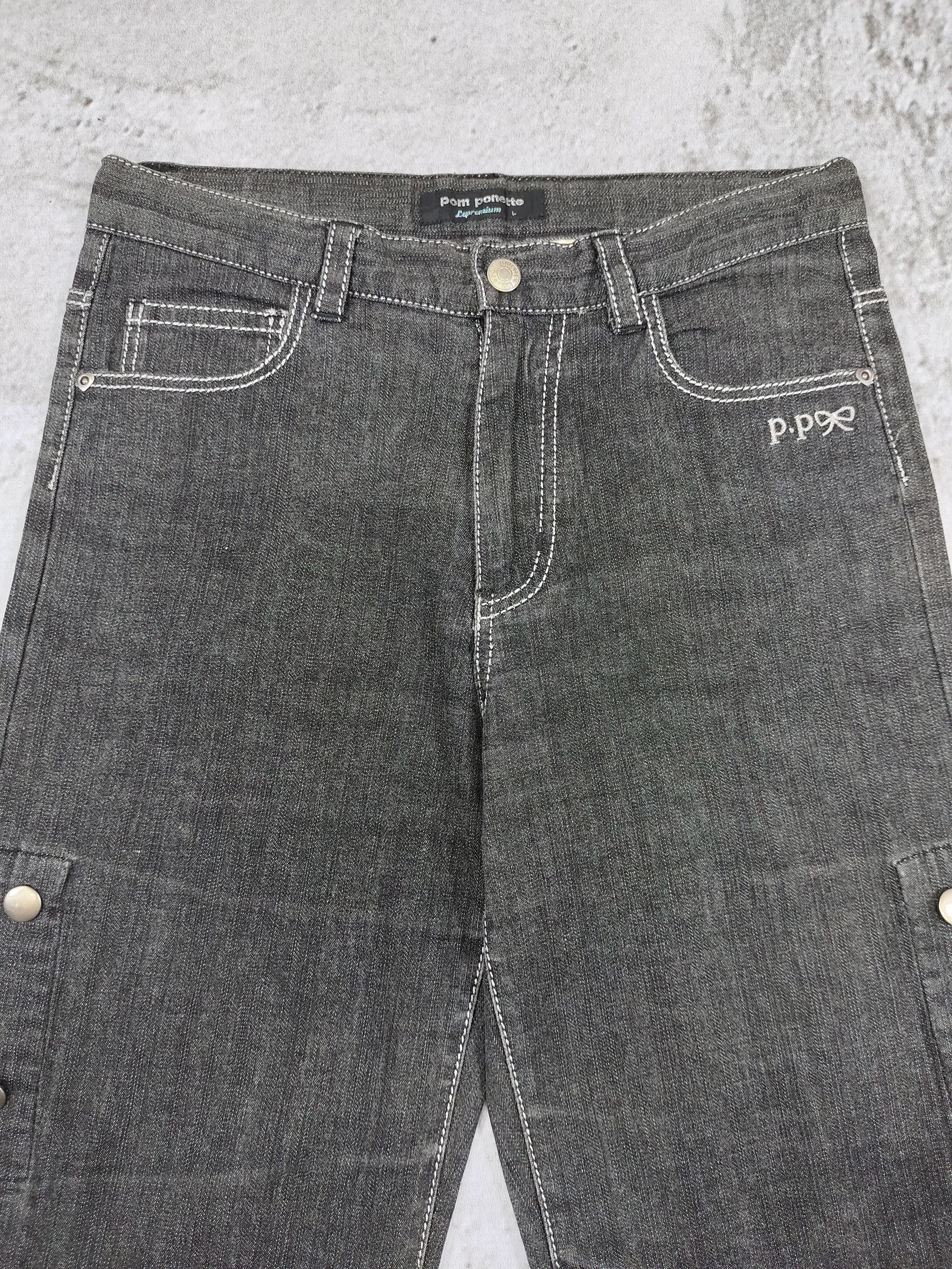 Angel Blue 2000s Pom Ponette🇯🇵 Le Premium Y2K Archive Denim Shorts Size 28" / US 6 / IT 42 - 4 Thumbnail