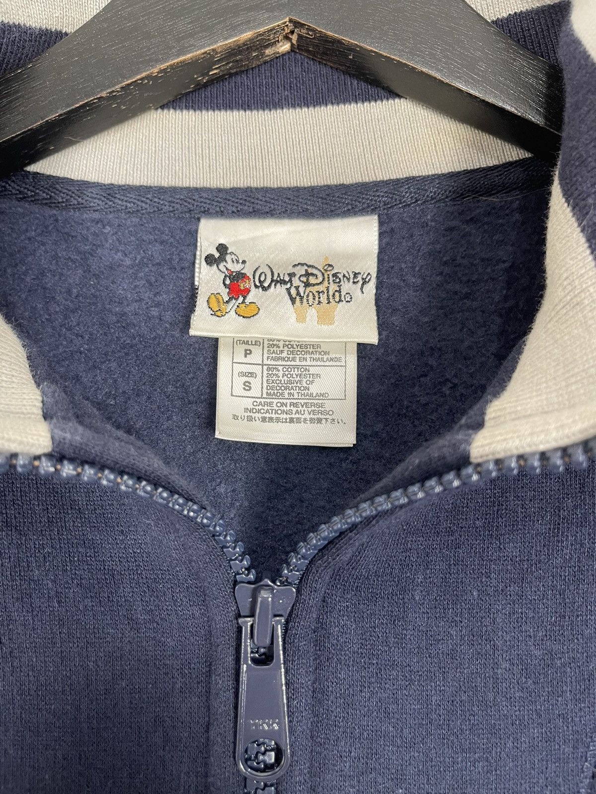 Cartoon Network × Mickey Mouse × Vintage Vintage Mickey Mouse Embroidered Pullover Sweatshirt Size US M / EU 48-50 / 2 - 8 Thumbnail