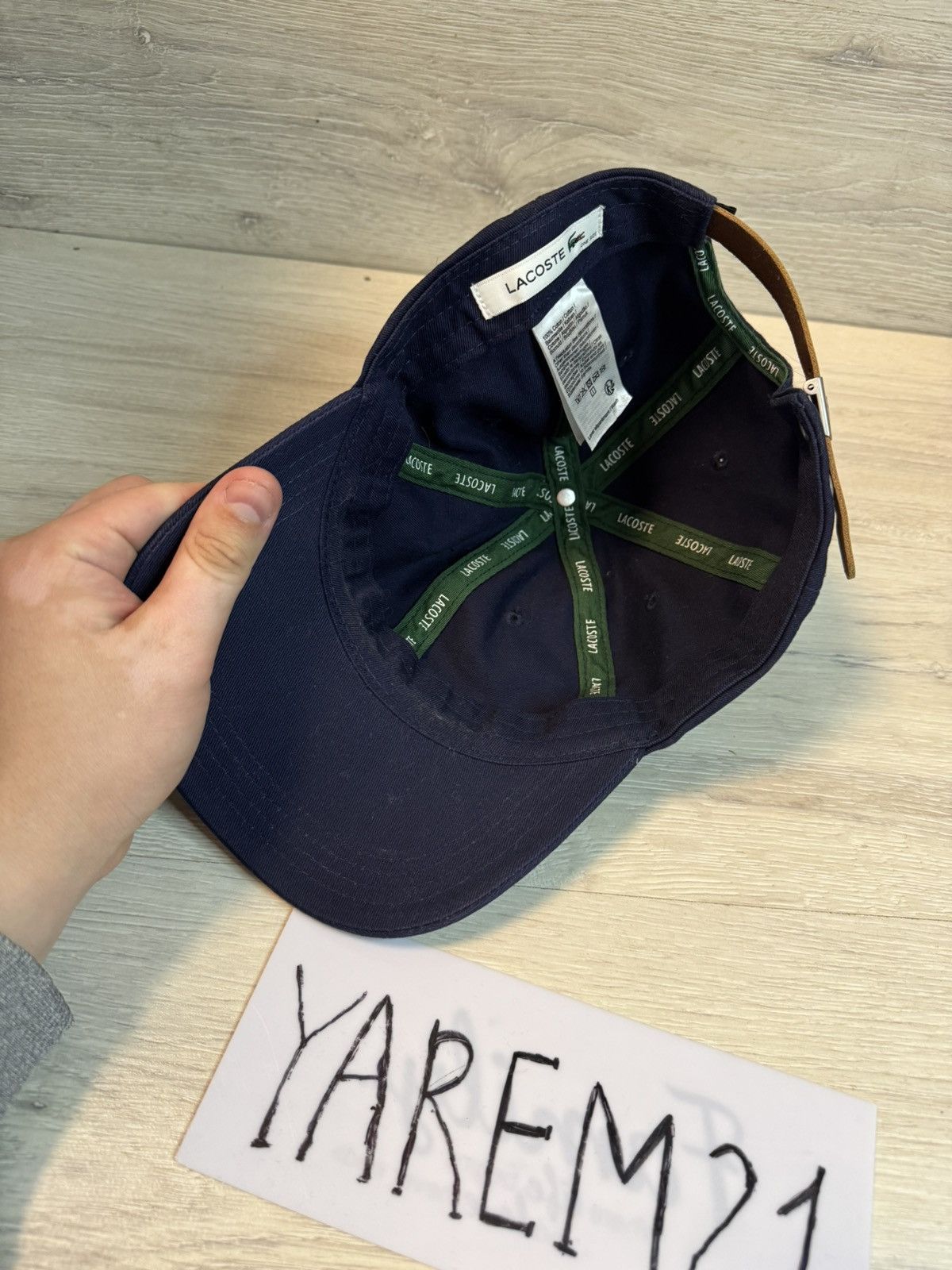 Lacoste Lacoste cap hat Size ONE SIZE - 4 Thumbnail