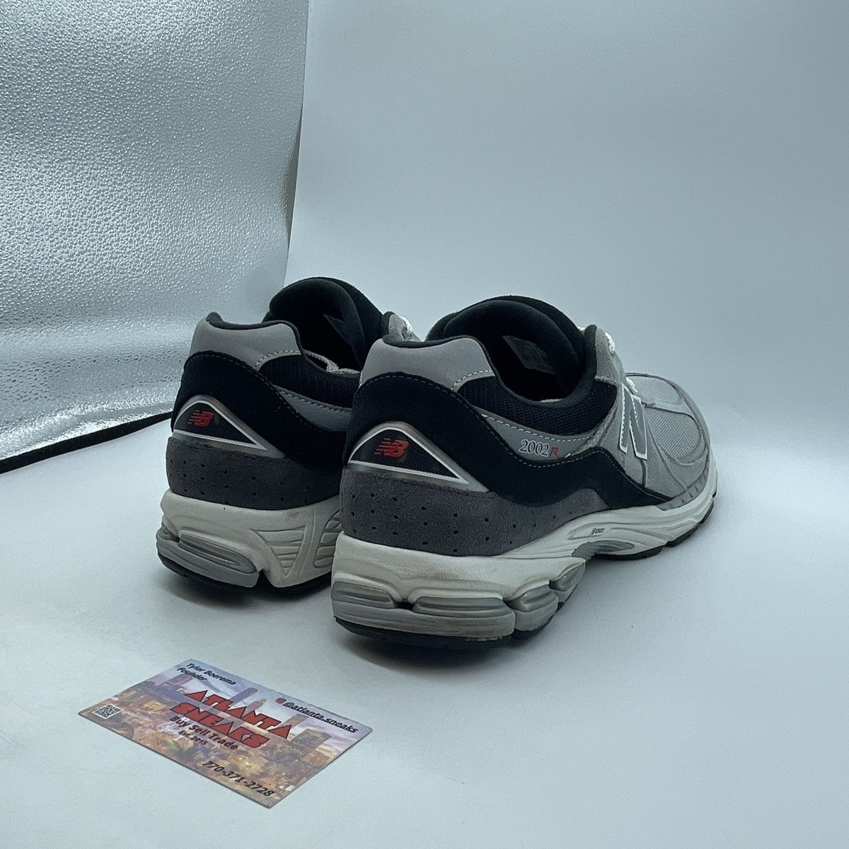 New Balance 2002R slate grey black Size US 11.5 / EU 44-45 - 5 Thumbnail