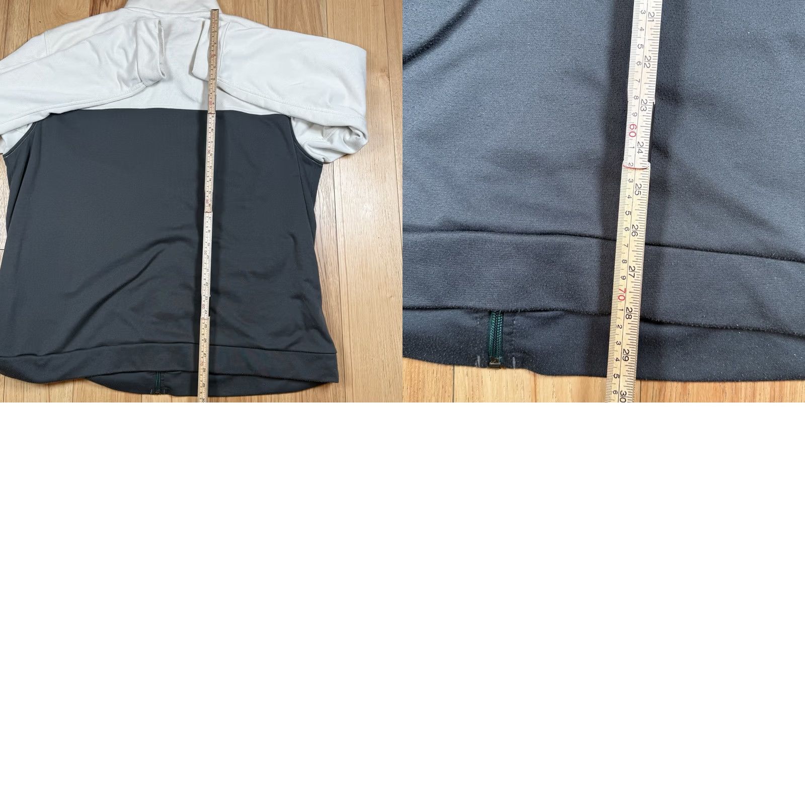 The North Face The North Face Jacket Full Zip Men XXL Lined Fleece Polyester White Grey Multicolor 2XL Regular Mens Size US XXL / EU 58 / 5 - 8 Thumbnail