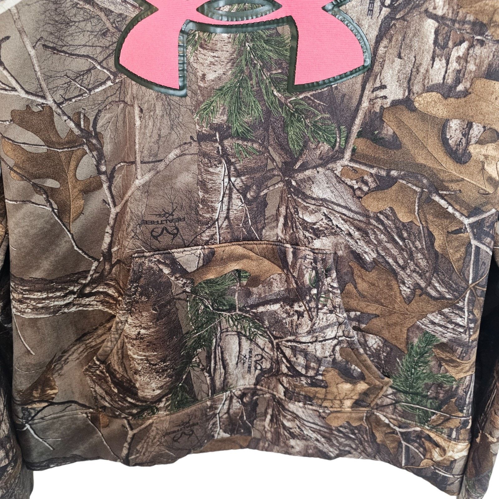 Under Armour Under Armour Womens Realtree Camo Hoodie Sweatshirt M Hunt Size M / US 6-8 / IT 42-44 - 3 Thumbnail