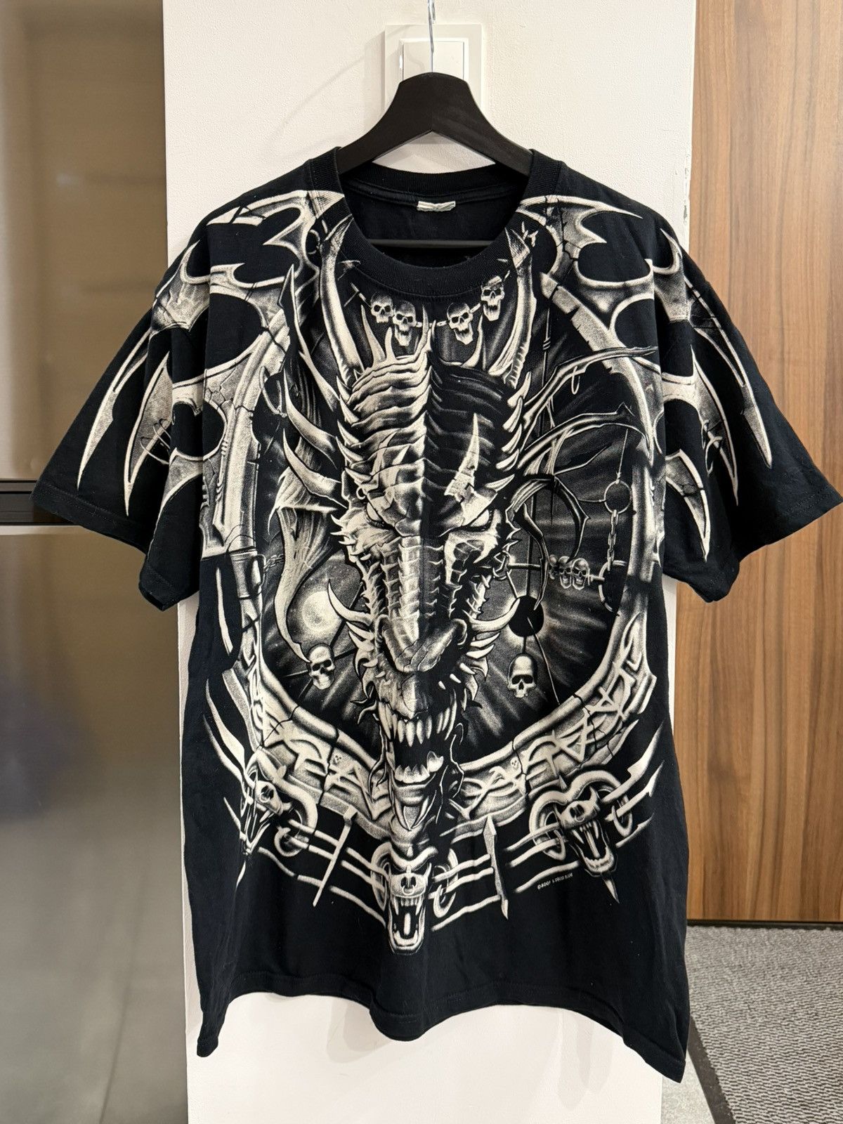 Liquid Blue Vintage Y2K Liquid Blue Over Print Rare Size US XL / EU 56 / 4 - 1 Thumbnail