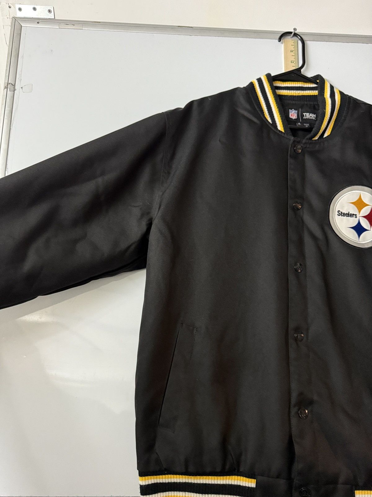 NFL Vintage 80s Pittsburgh Steelers NFL Football Jacket Size US XL / EU 56 / 4 - 4 Thumbnail
