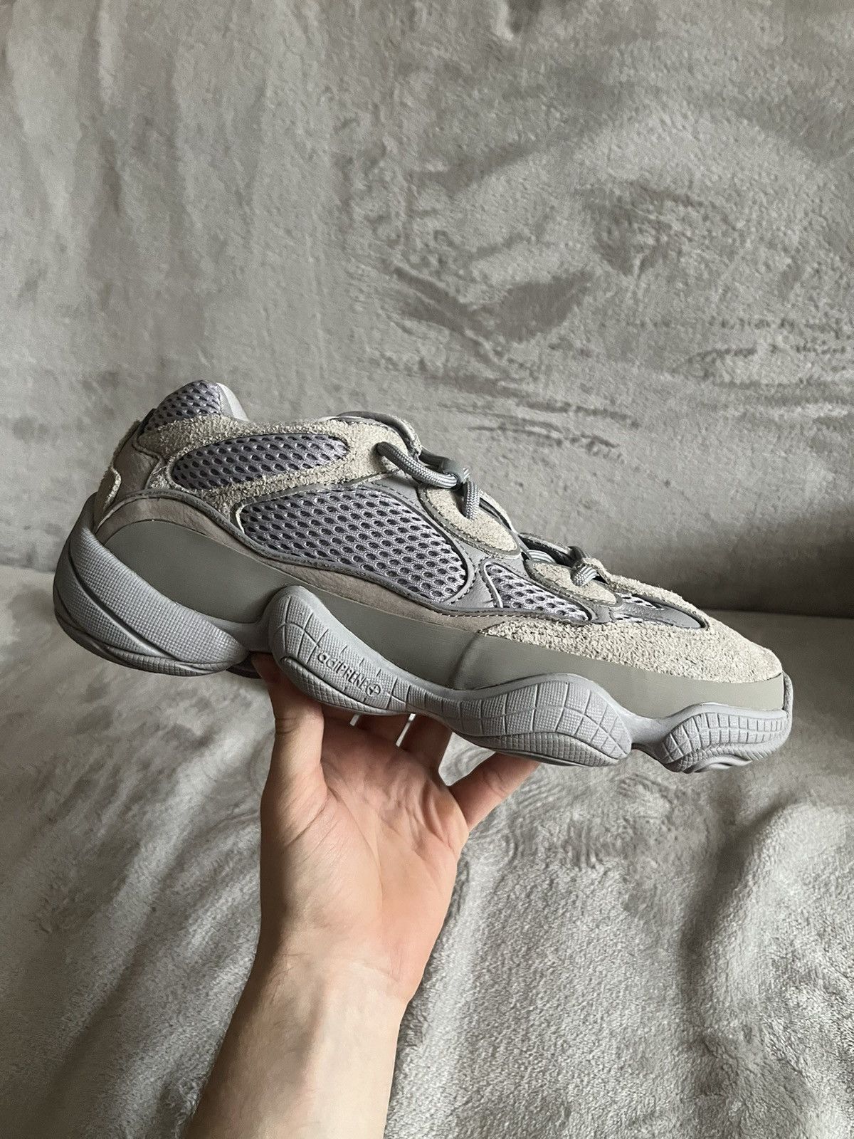 Adidas Adidas Yeezy 500 Stone Salt 42 2/3 Size US 9 / EU 42 - 3 Thumbnail