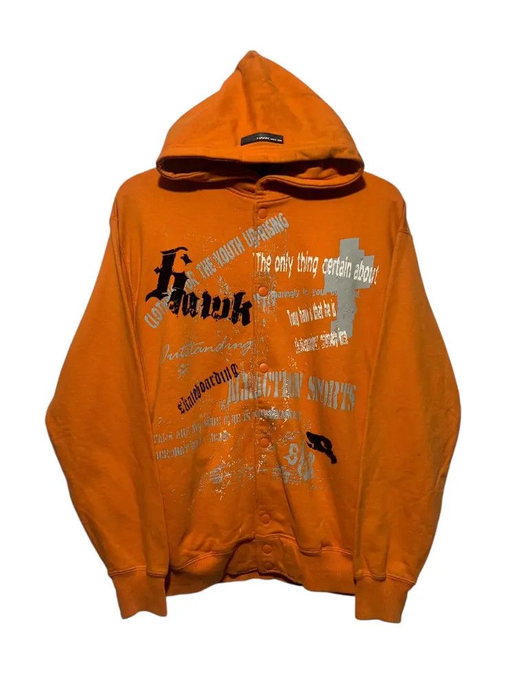 Tony Hawk Y2k Tony Hawk poem snap button skate hoodie Size US M / EU 48-50 / 2 - 1 Thumbnail
