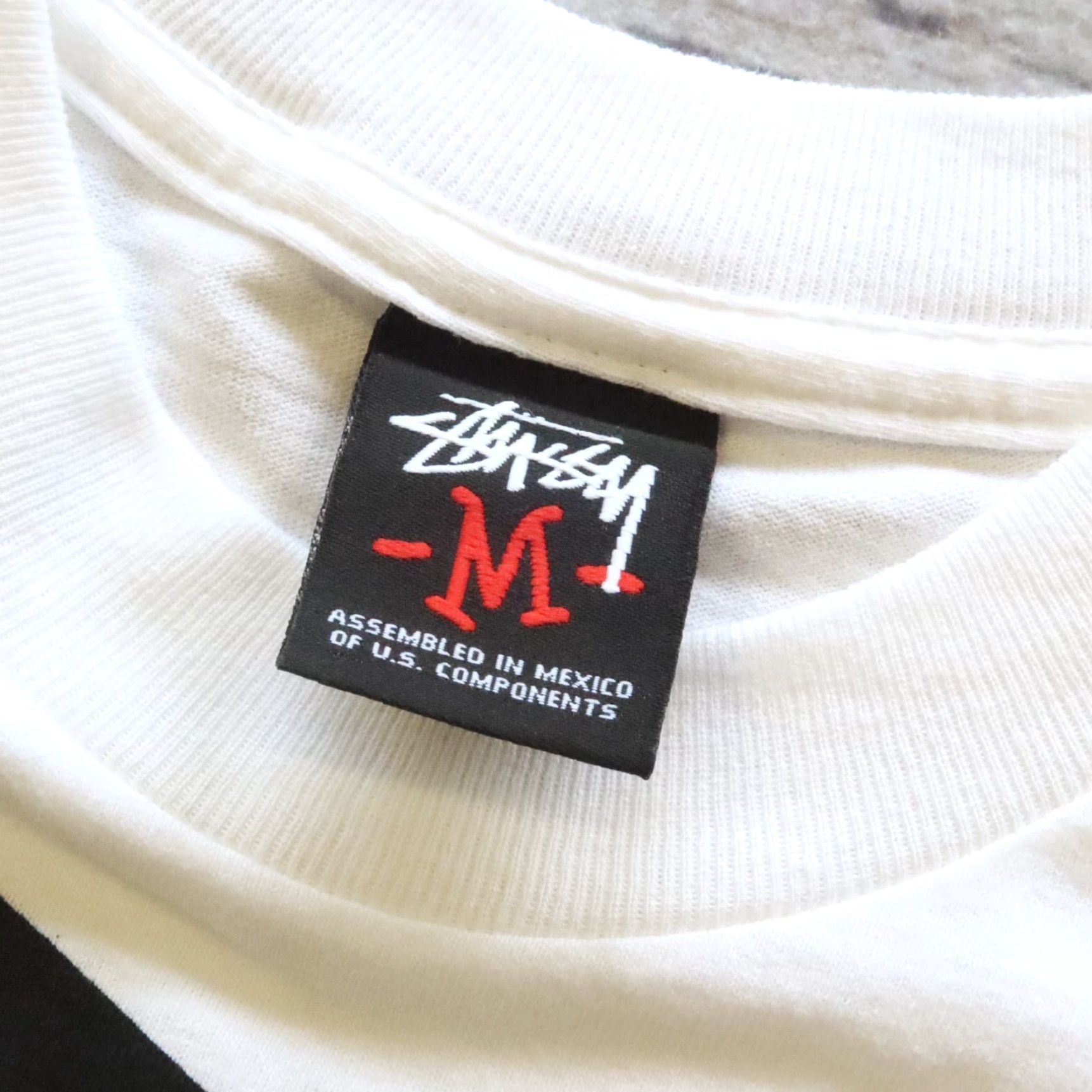 Huf VINTAGE Stussy HUF x Stussy Or Die AOP Tshirt M White Mens Shirt Size US M / EU 48-50 / 2 - 6 Thumbnail