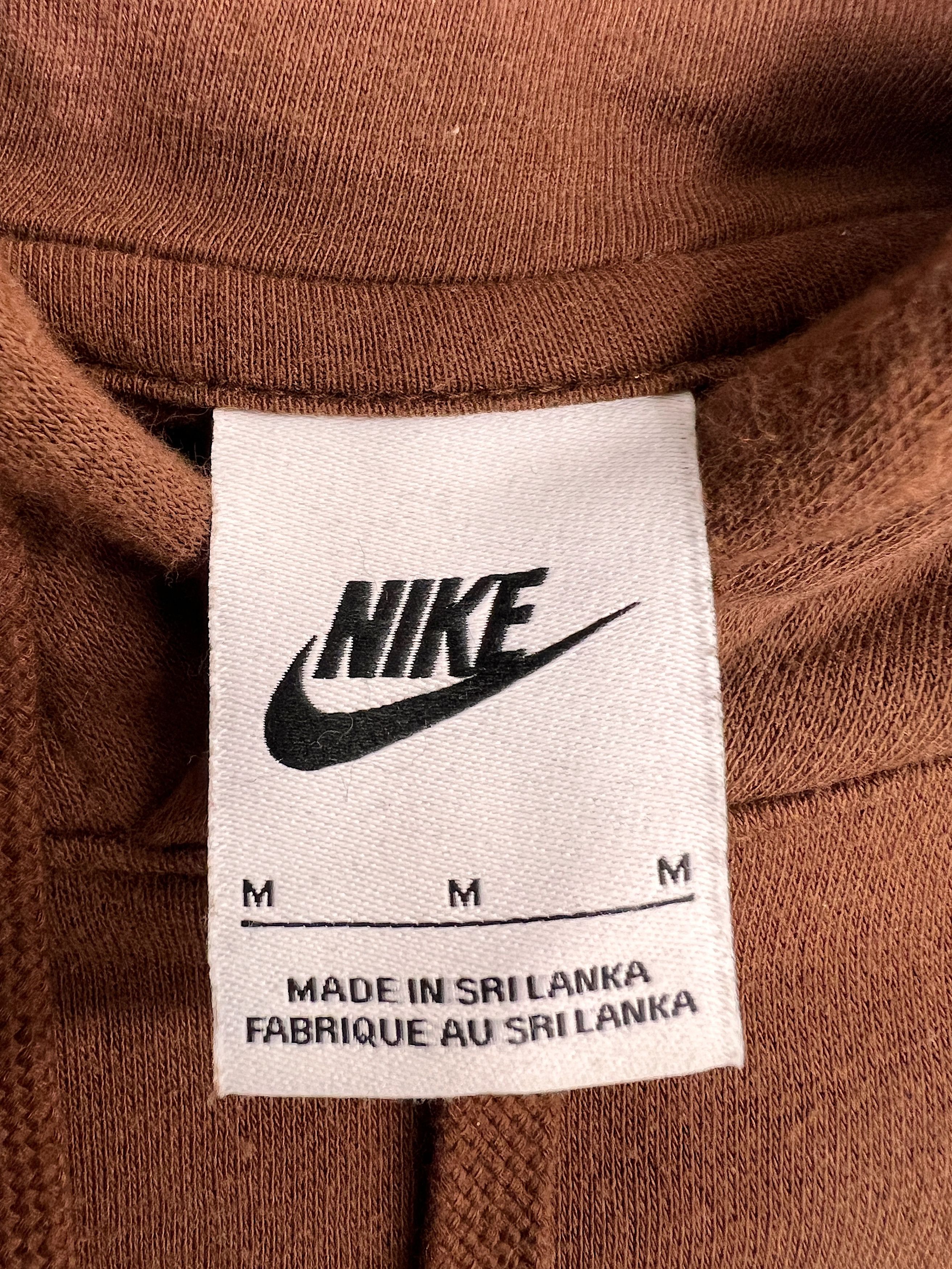 Nike Nike Brown Hoodie Small Swoosh Logo Size US M / EU 48-50 / 2 - 7 Thumbnail