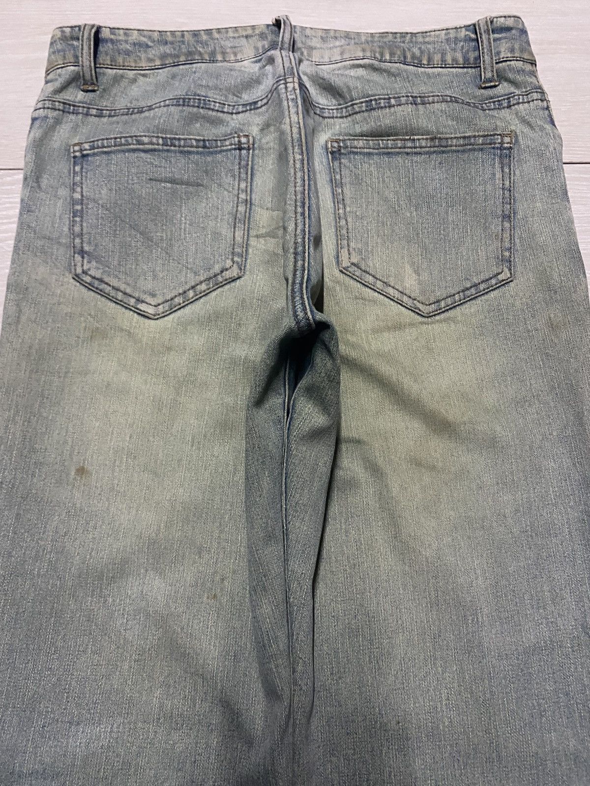 Vintage Vintage Japanese Brand Mud Wash Grunge Distressed Flare Jean Size US 30 / EU 46 - 4 Thumbnail
