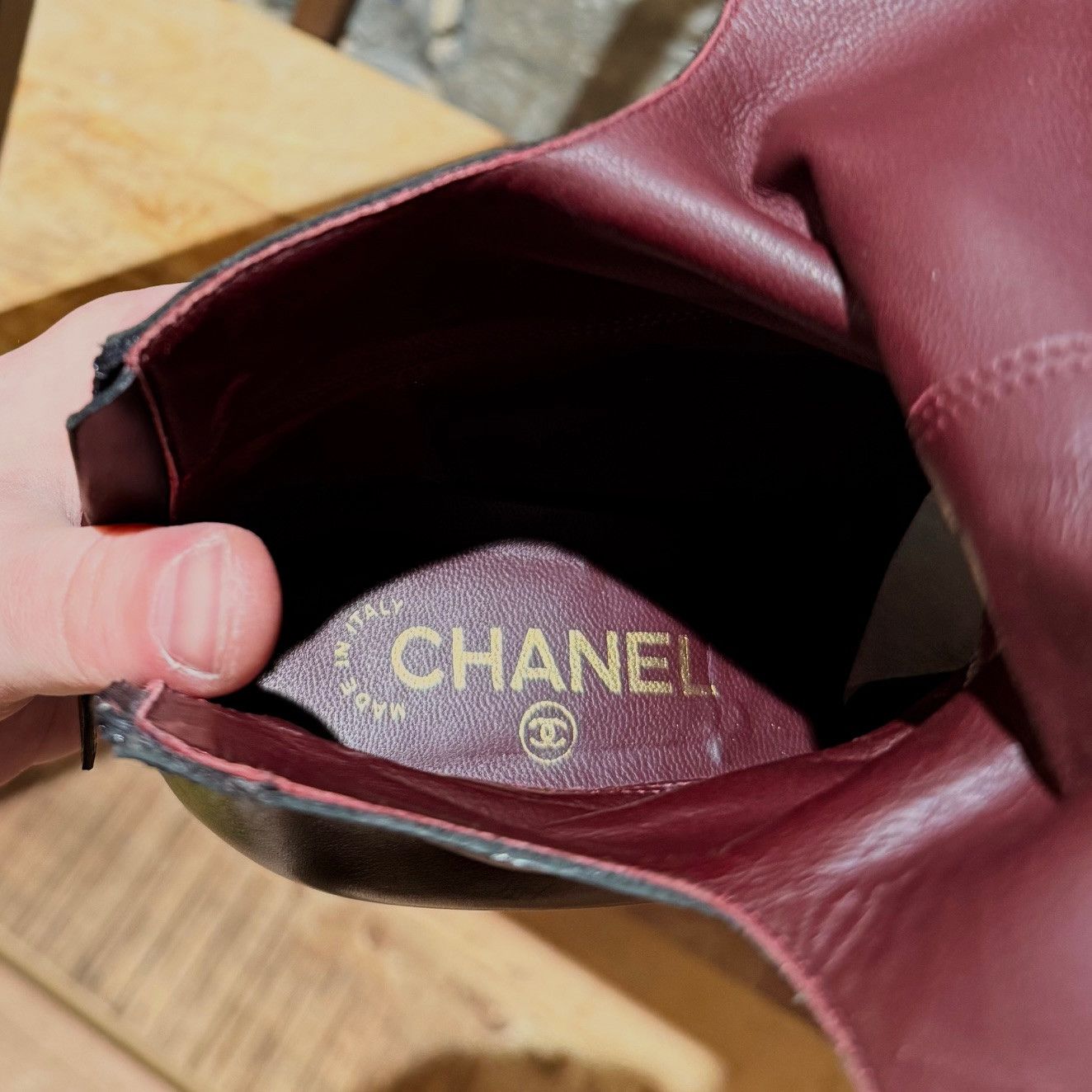 Chanel Chanel 2007 Black Cut Out Gladiator Riding Boots Size US 10.5 / IT 40.5 - 12 Thumbnail
