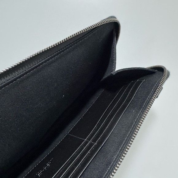 Versace Versace Black La Greca Messenger Bag Black Grey Size ONE SIZE - 4 Thumbnail