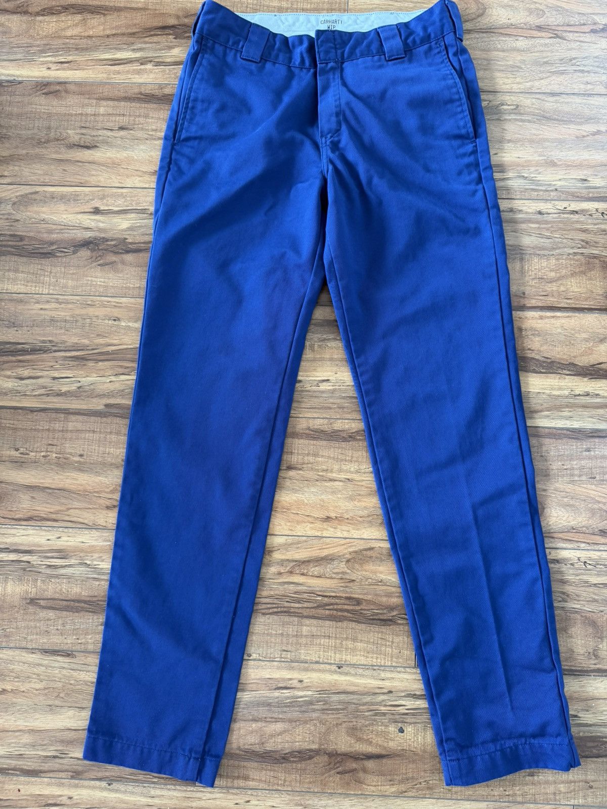 Carhartt Carhartt Blue Workwear Pants (30x34) Size US 30 / EU 46 - 3 Thumbnail