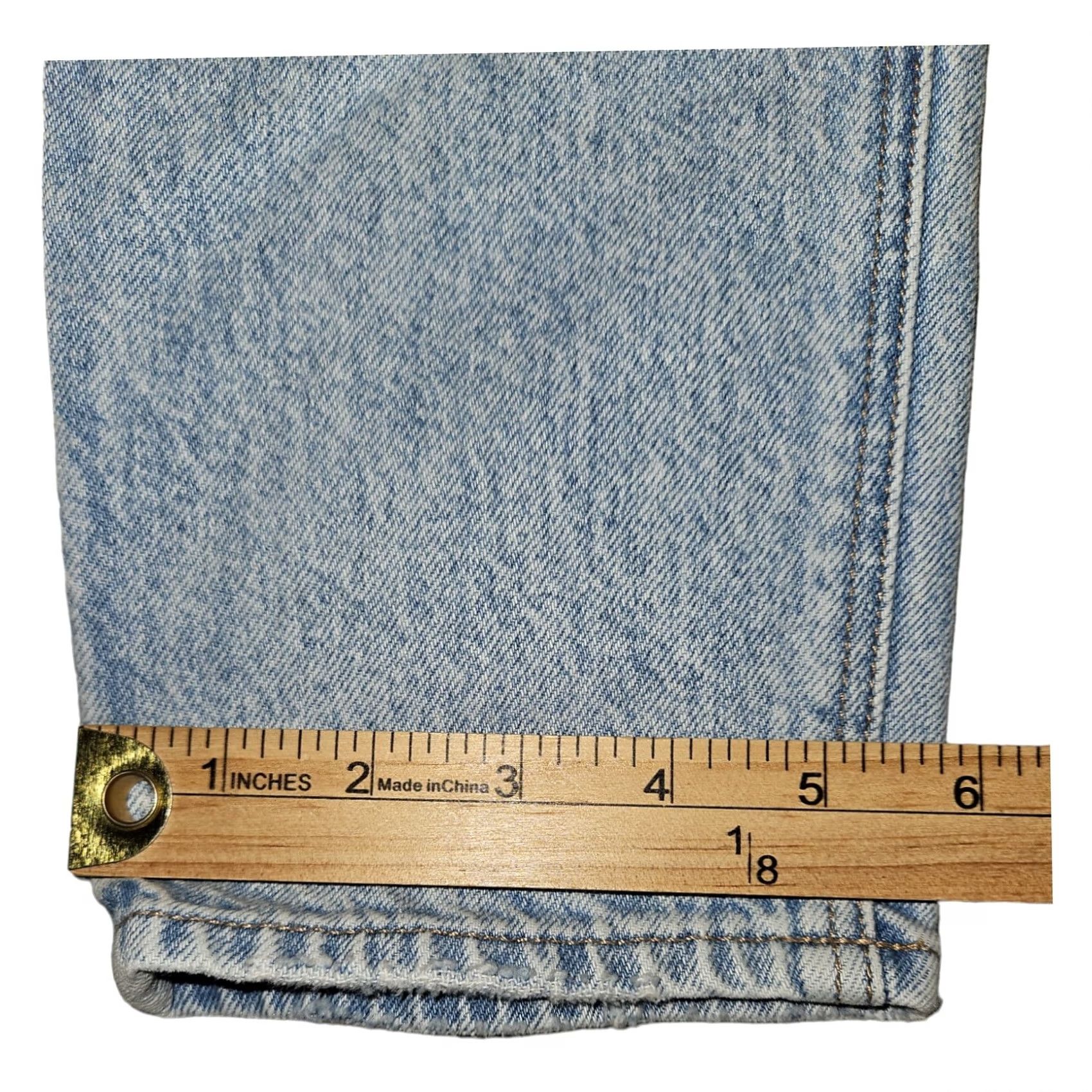 American Eagle Outfitters VINTAGE American Eagle Mom Jeans Women's 2 Denim Tapered Stone Wash Casual Preppy Size 26" / US 2 / IT 38 - 7 Thumbnail