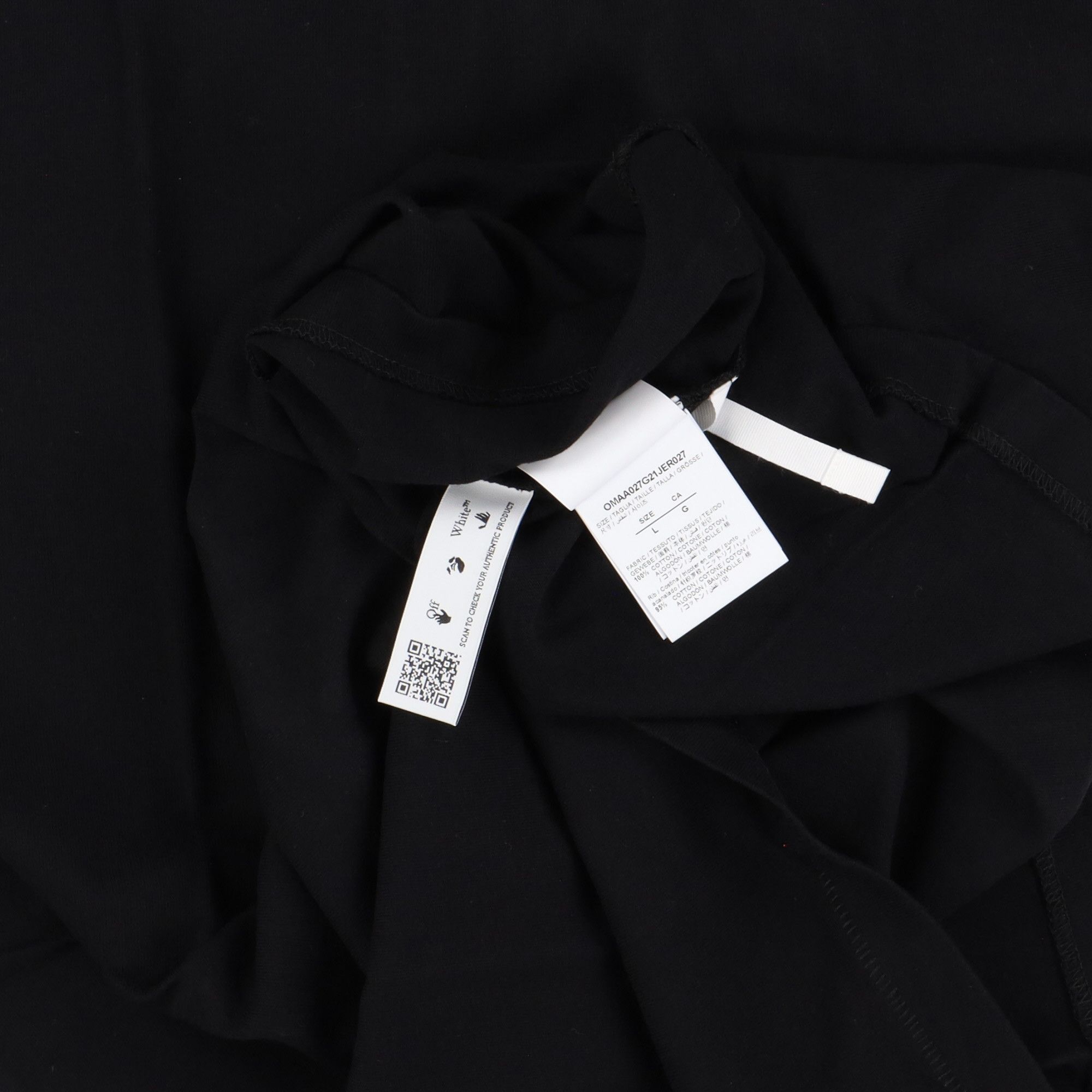 Off-White Black Gwangju Exclusive Arrows T-Shirt Size US L / EU 52-54 / 3 - 4 Thumbnail
