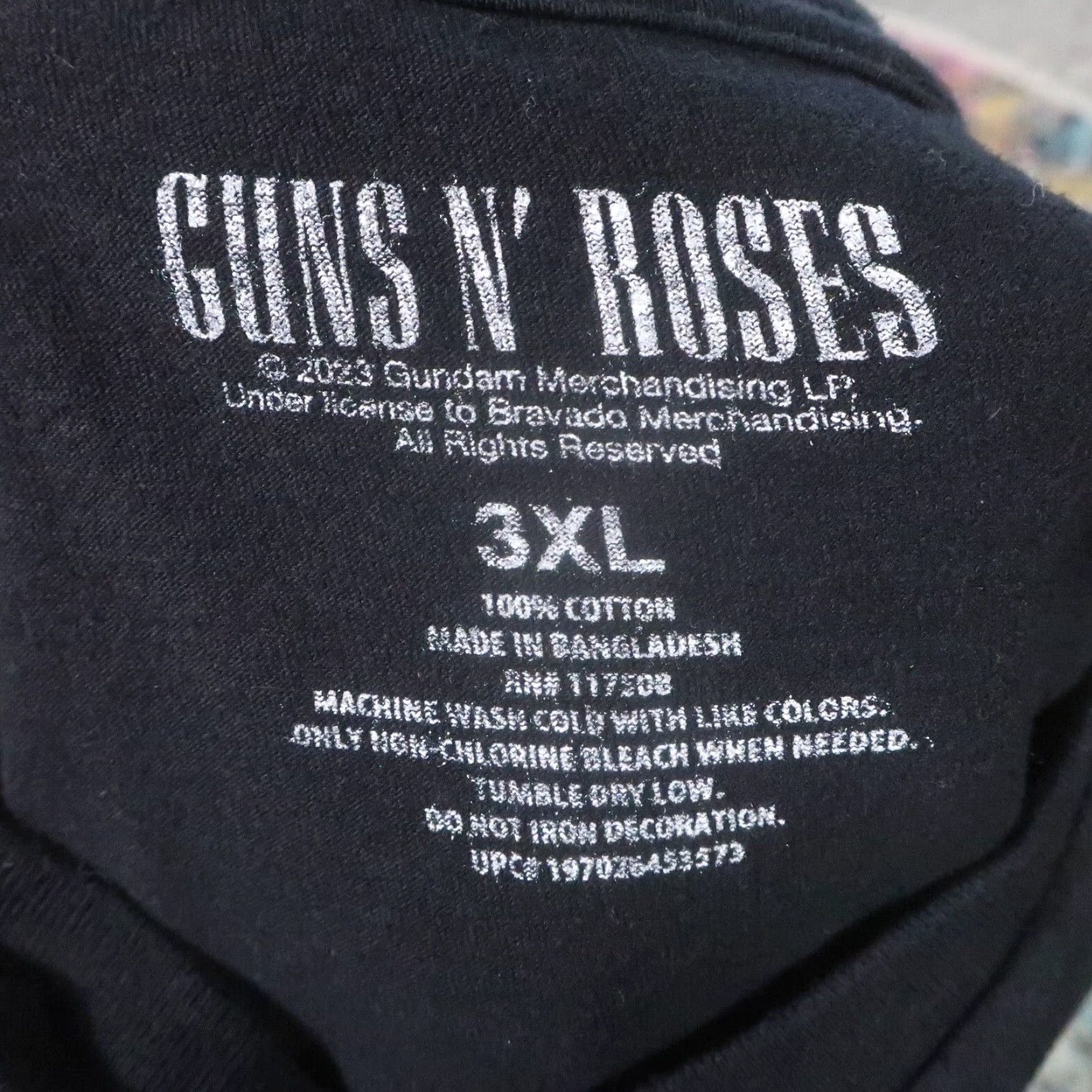 Vintage Guns N Roses T-Shirt Adult 3XL Black Classic Logo Rock Band Excellent Condition Size US XXL / EU 58 / 5 - 3 Thumbnail