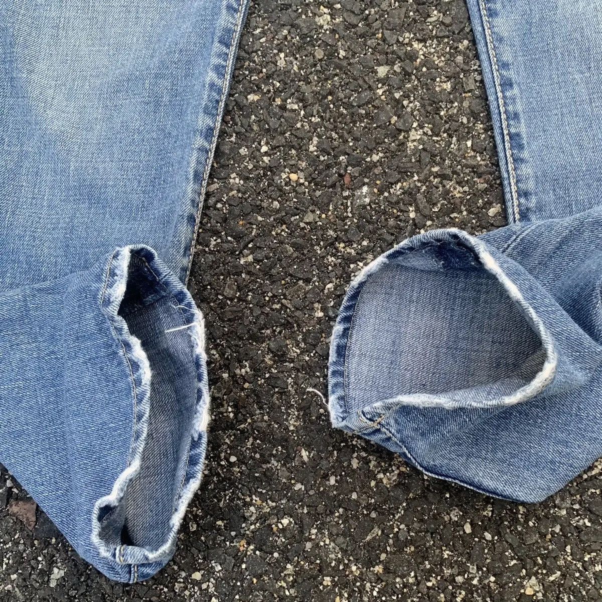 Hysteric Glamour 🔥Distressed Denim 32x31 Faded Jeans Cinch Back Denim Pants Size US 32 / EU 48 - 5 Thumbnail