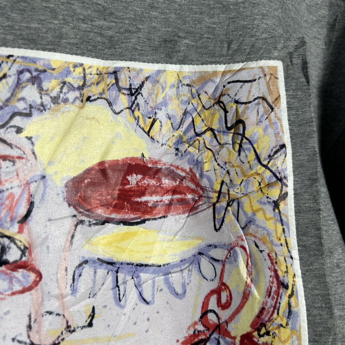 Kenzo × Vintage Vintage Kenzo Art Sweatshirt Size L / US 10 / IT 46 - 6 Thumbnail