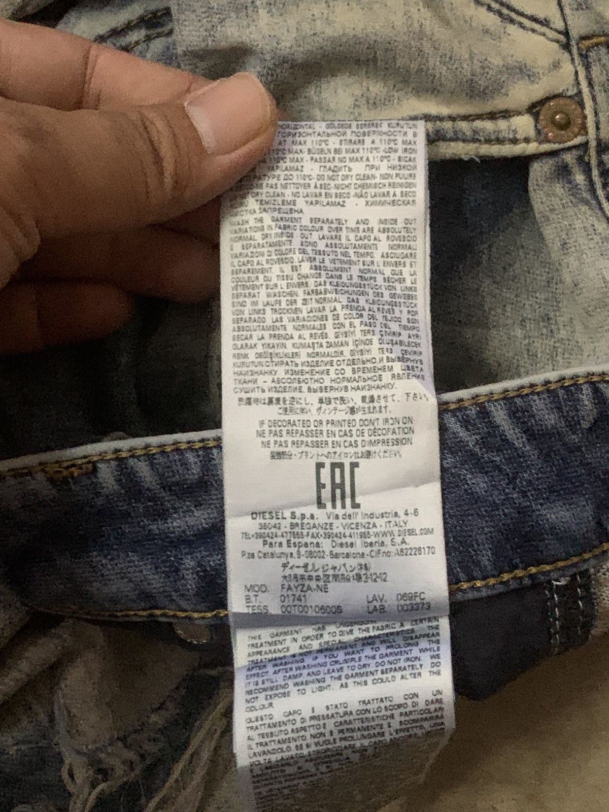 Diesel Diesel Fayza-Ne Strecth Flare Jeans Size 25" / US 0 / IT 36 - 12 Thumbnail