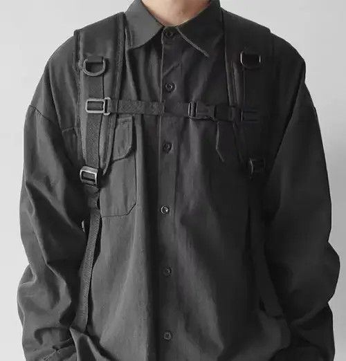Goods × Japanese Brand Bag Fashion utility grunge backpack aesthetic Size ONE SIZE - 4 Thumbnail