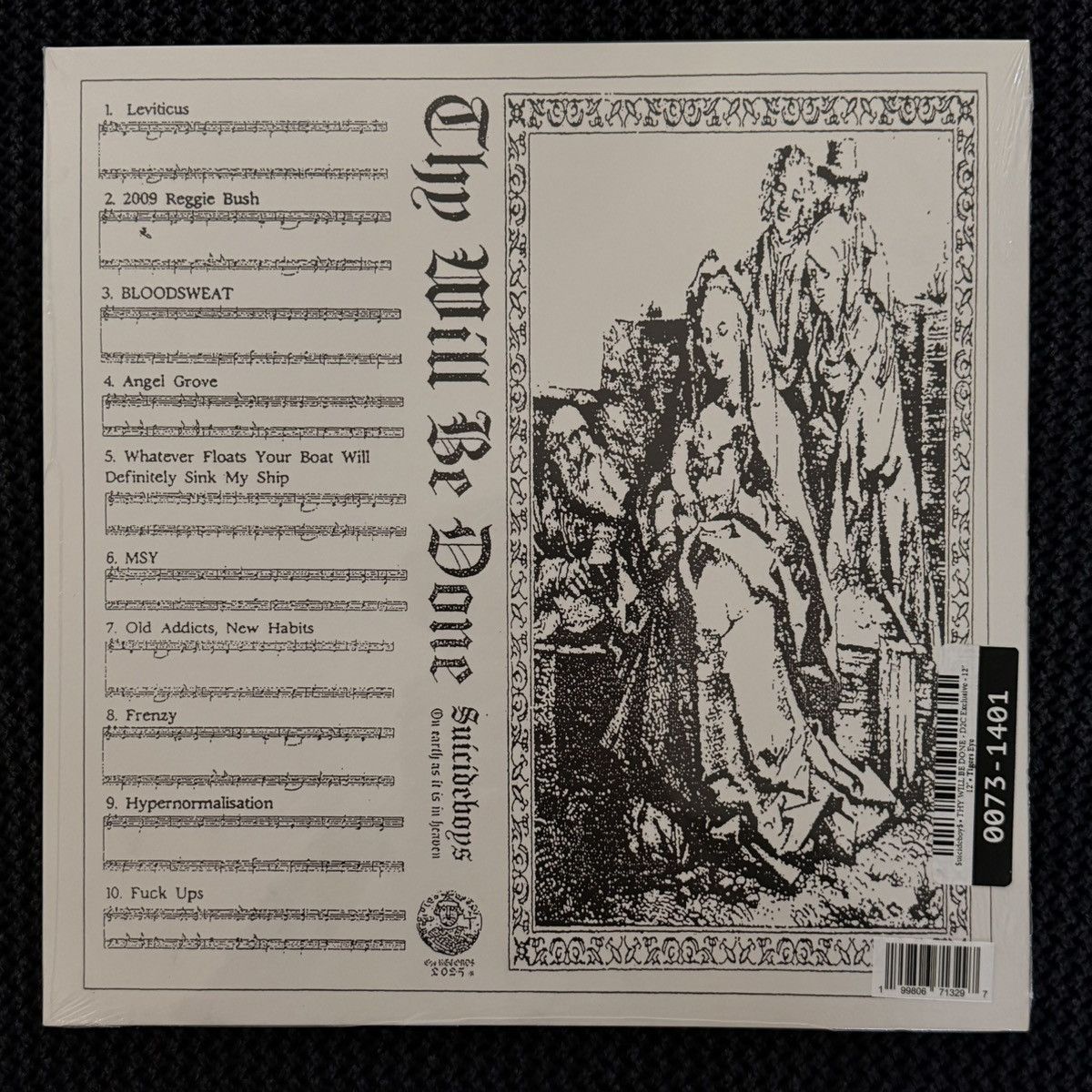 G59 Records G59 $uicideboy$ THY WILL BE DONE D2C TIGER EYE Vinyl Size ONE SIZE - 3 Thumbnail