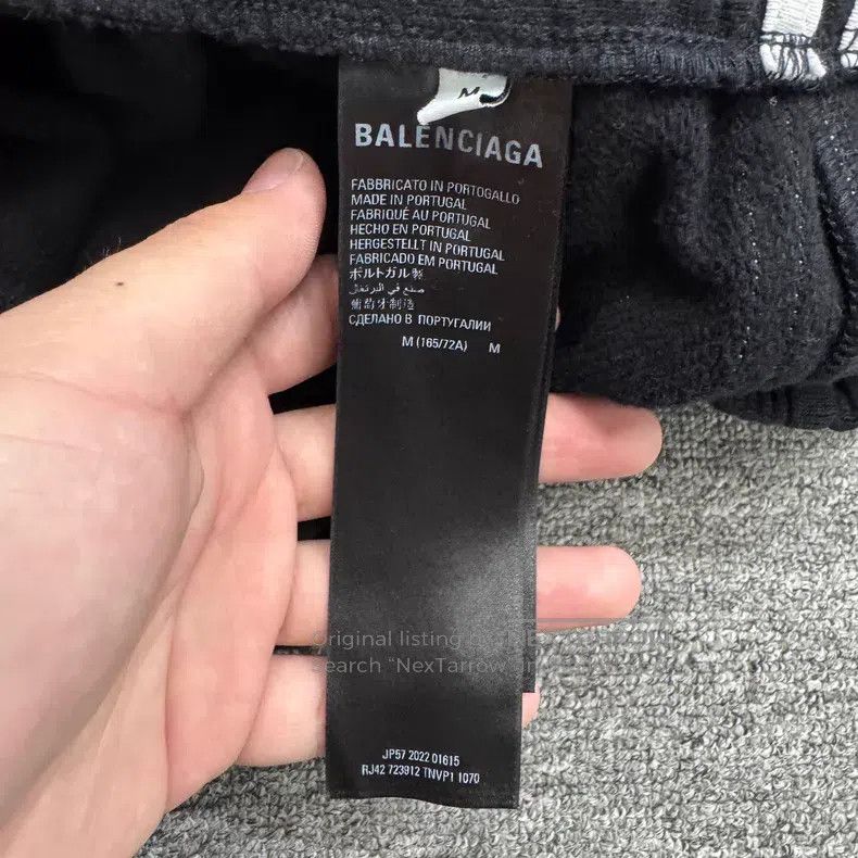 Balenciaga Balenciaga size M Adidas collaboration sports pants Size US 27 - 3 Thumbnail
