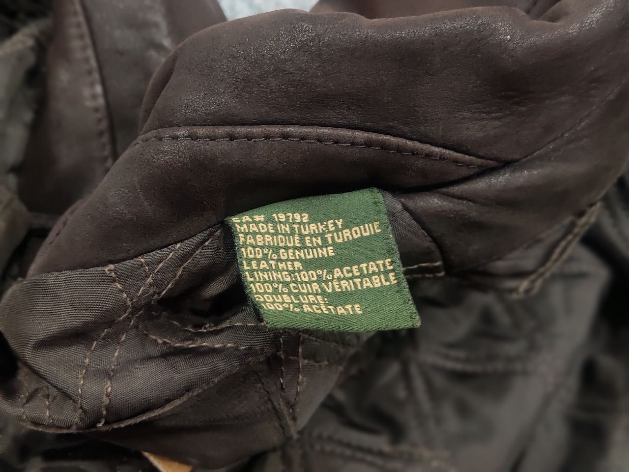 Timberland Vintage Weathergear Type I pocket Leather Jacket