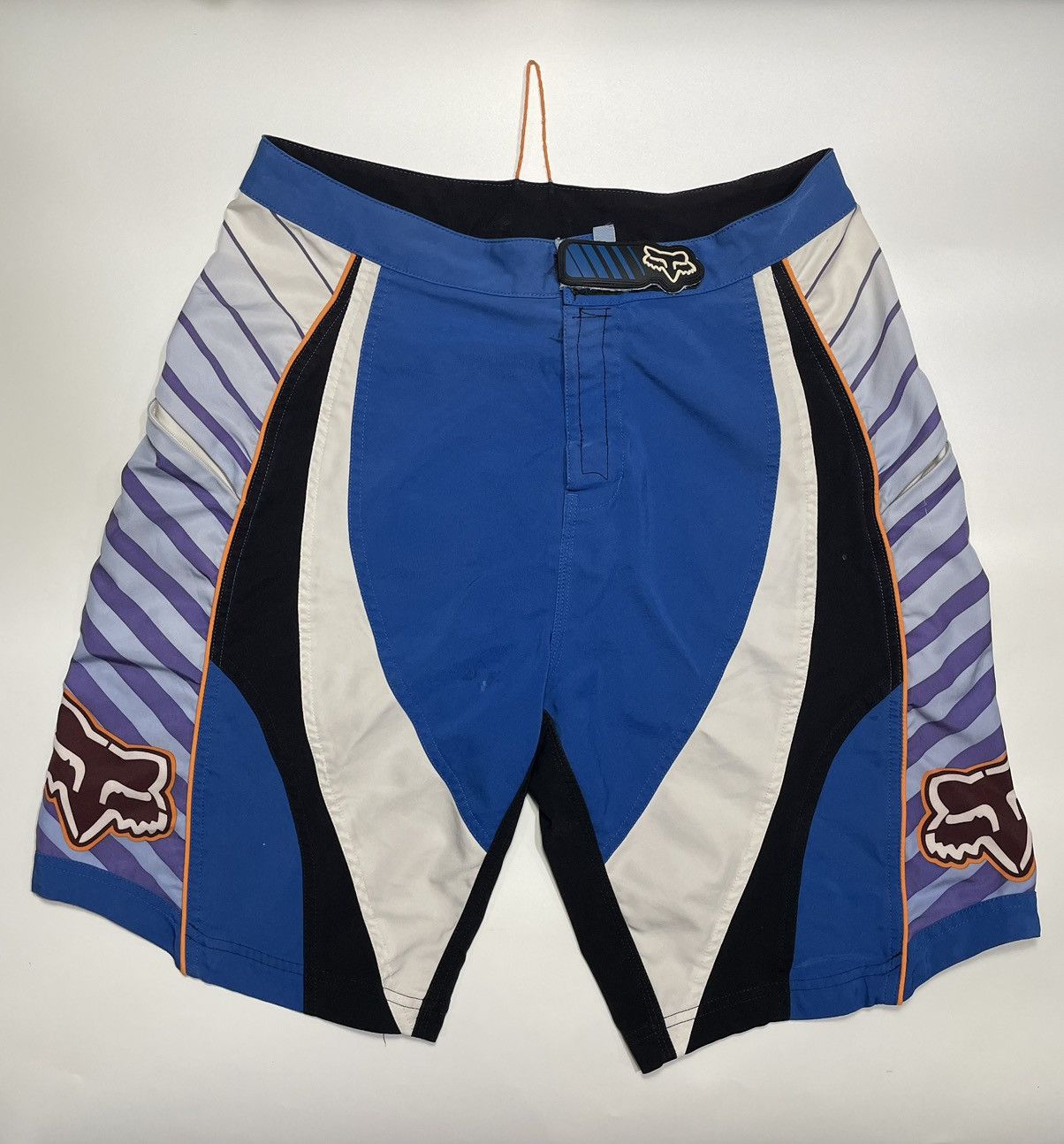 Vintage Vtg Fox Racing Short enduro motocross enduro zip pocket boar Size US 30 / EU 46 - 12 Thumbnail