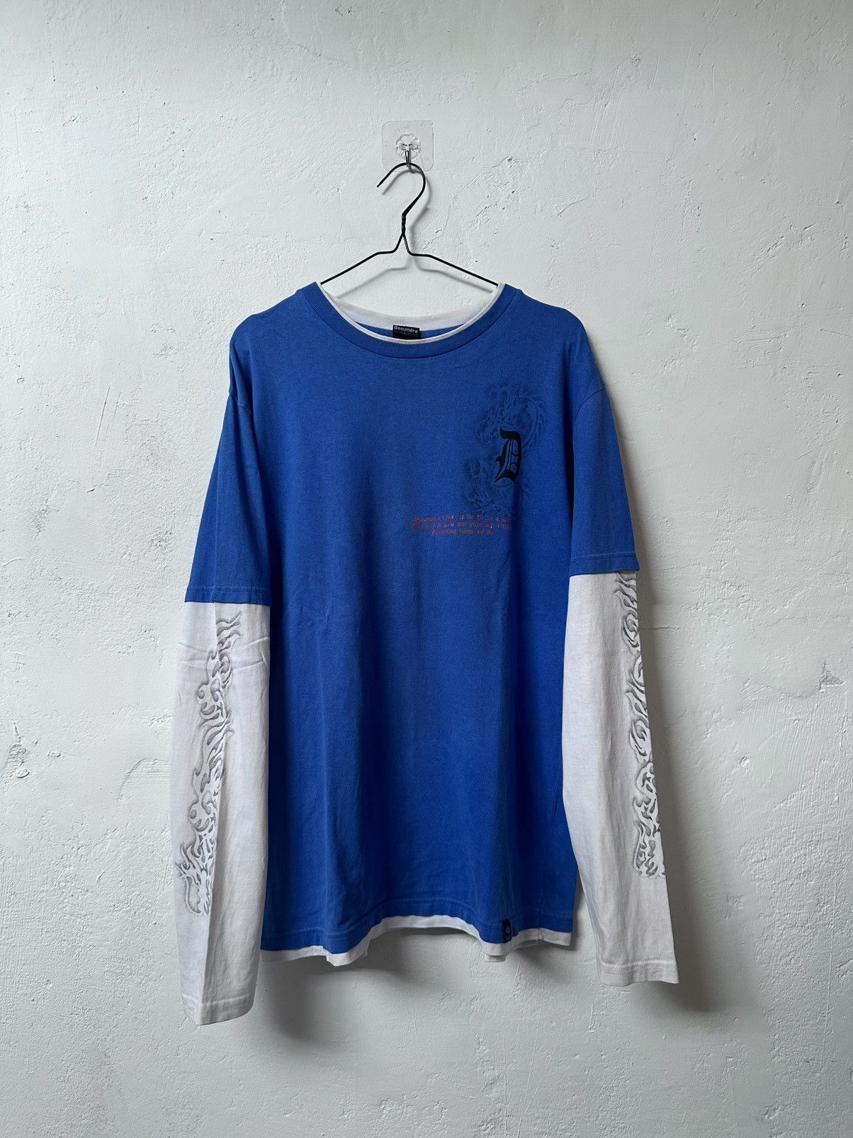 Vintage Y2K Japanes Beaumere Double Layer Gothic Punk Style