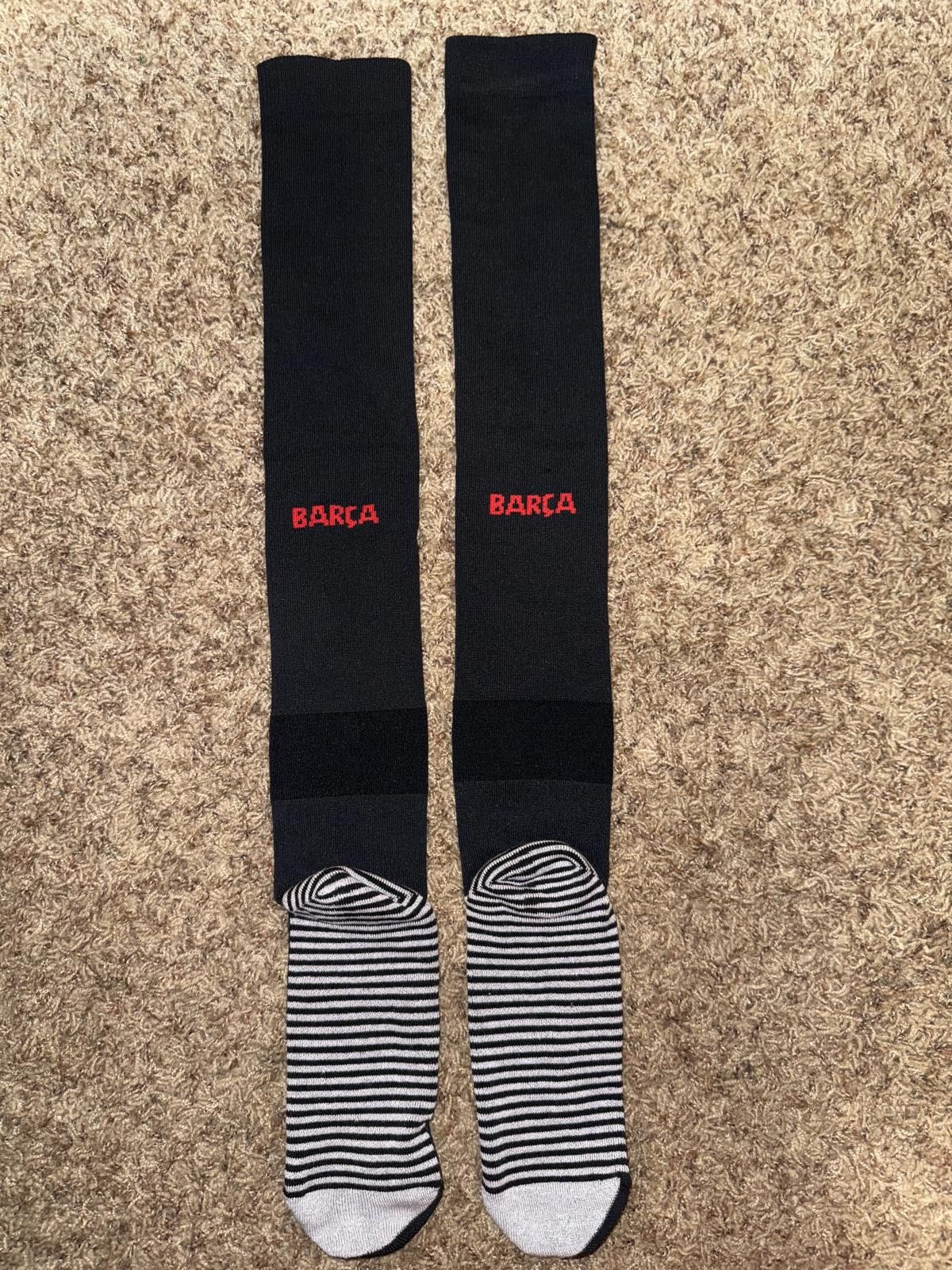 Nike Nike Men’s Barcelona FC Unisex Vapor Strike Knee High Home/Away Socks Sample Size ONE SIZE - 3 Thumbnail