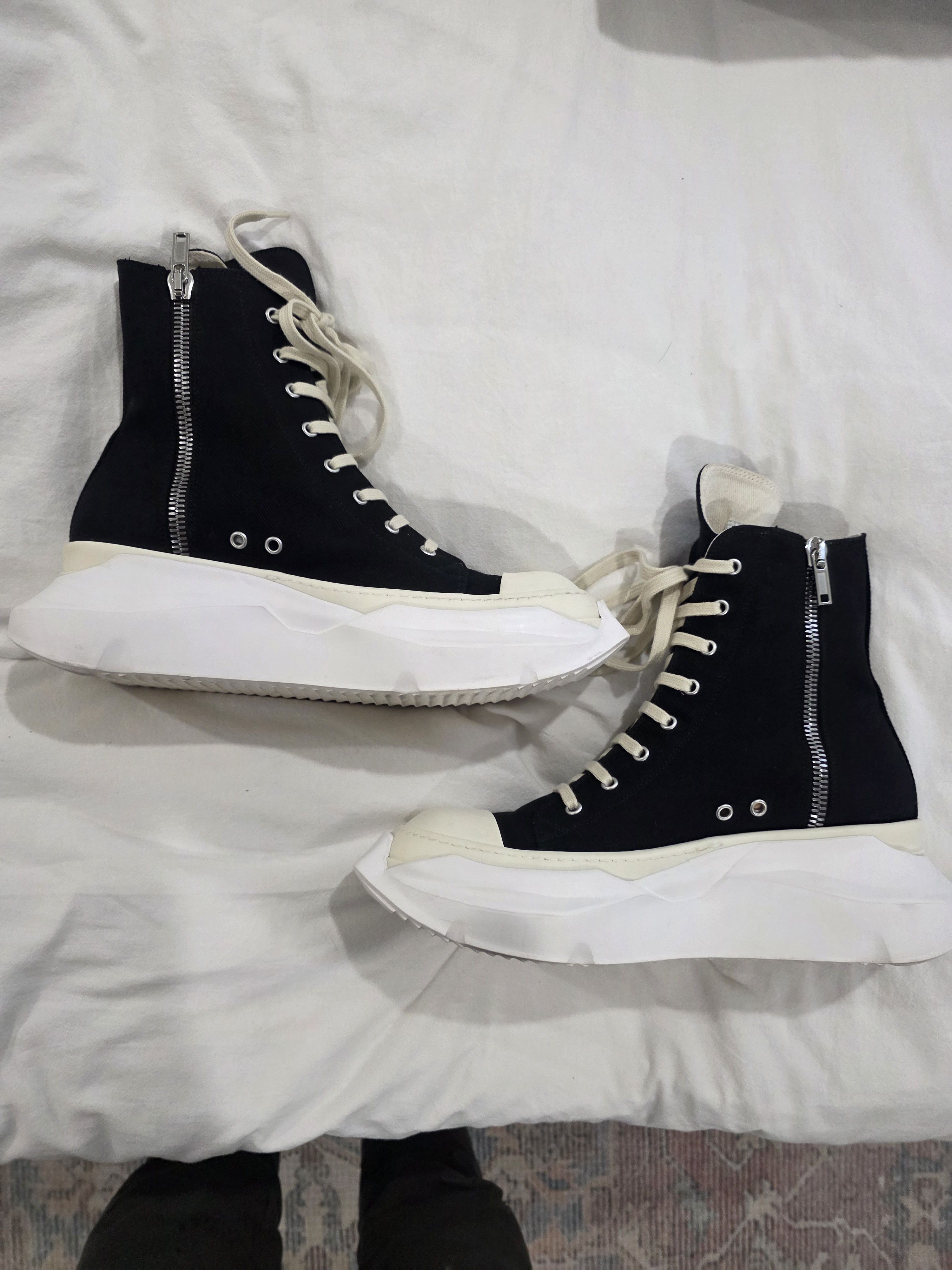 Rick Owens Rick Owens DRKSHDW Abstract Penta High Top Sneakers Size US 11 / EU 44 - 4 Thumbnail