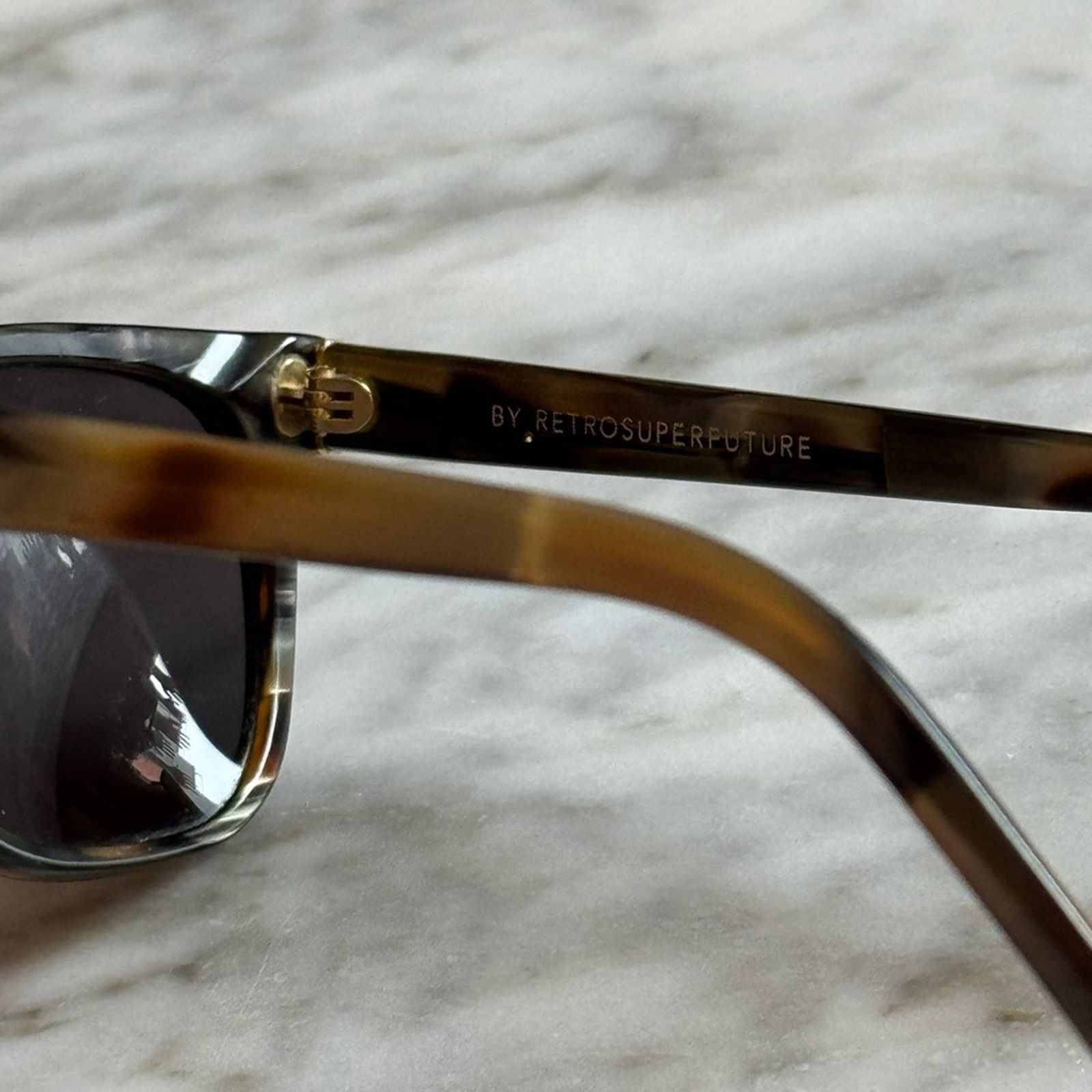 Retrosuperfuture RetroSuperFuture People (Tortoise) Shell Unisex Sunglasses Size ONE SIZE - 2 Thumbnail