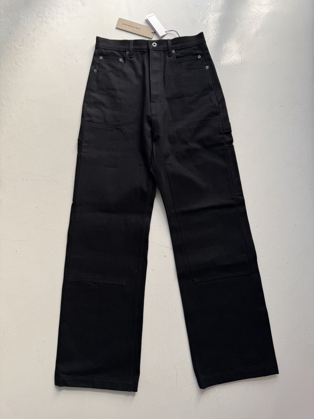 Rick Owens Drkshdw Rick Owens DRKSHDW Strobe Double Knee Size US 31 - 1 Thumbnail