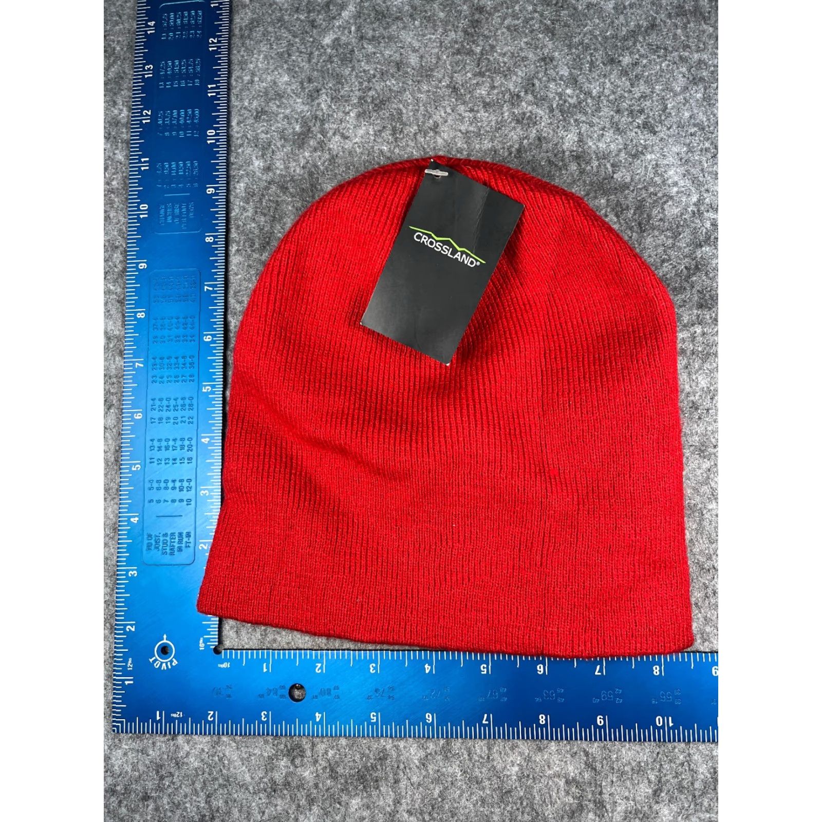 Sugar VINTAGE Crossland Pepsi Zero Sugar Beanie Toque Adult One Size Red Knit 100% Acrylic Hat Mens Beanie, Red, 1990s, Soda, Logo Size ONE SIZE - 4 Thumbnail