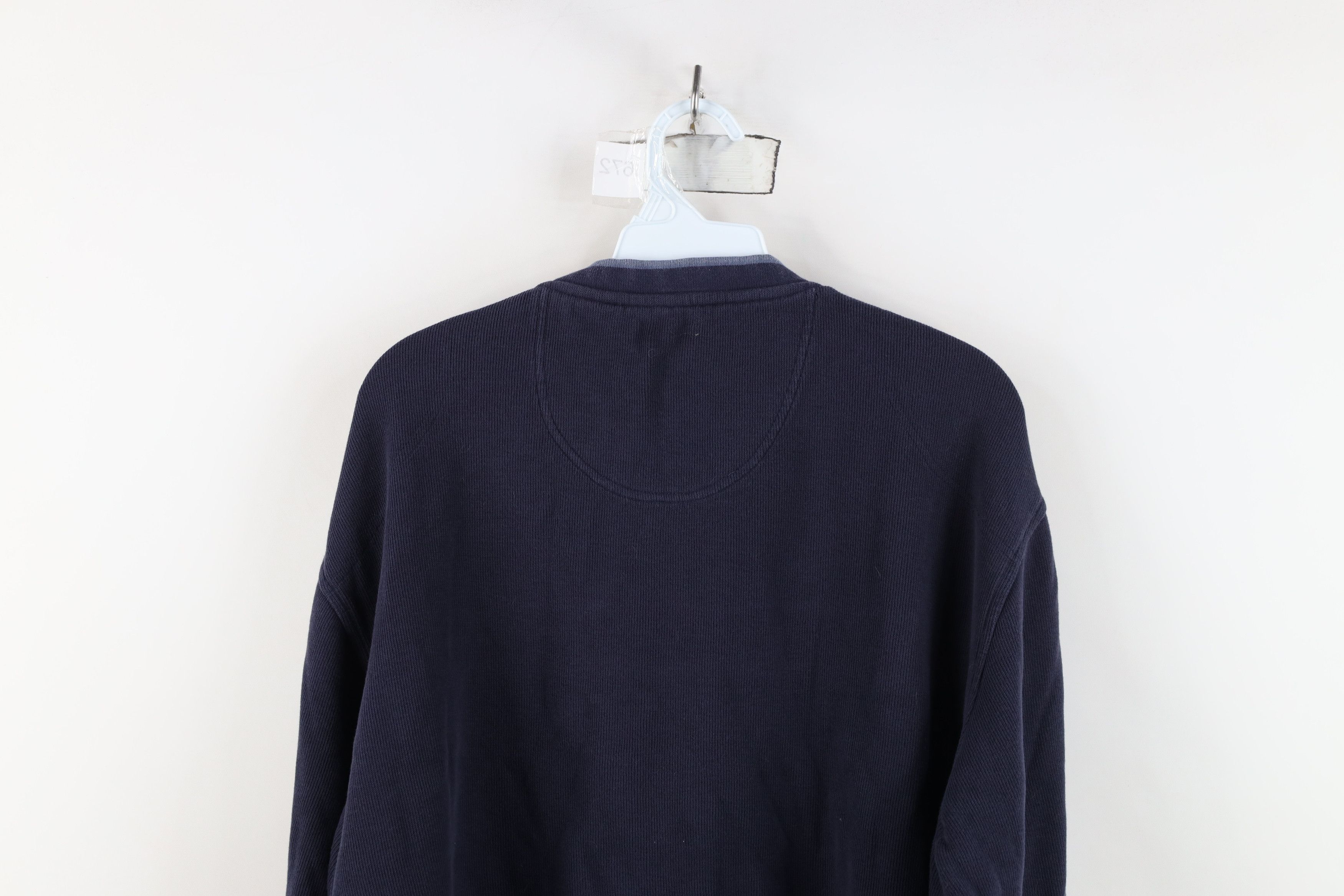 Vintage Vintage 90s Y2K Streetwear Ribbed Knit Long Sleeve T-Shirt Size US L / EU 52-54 / 3 - 11 Thumbnail