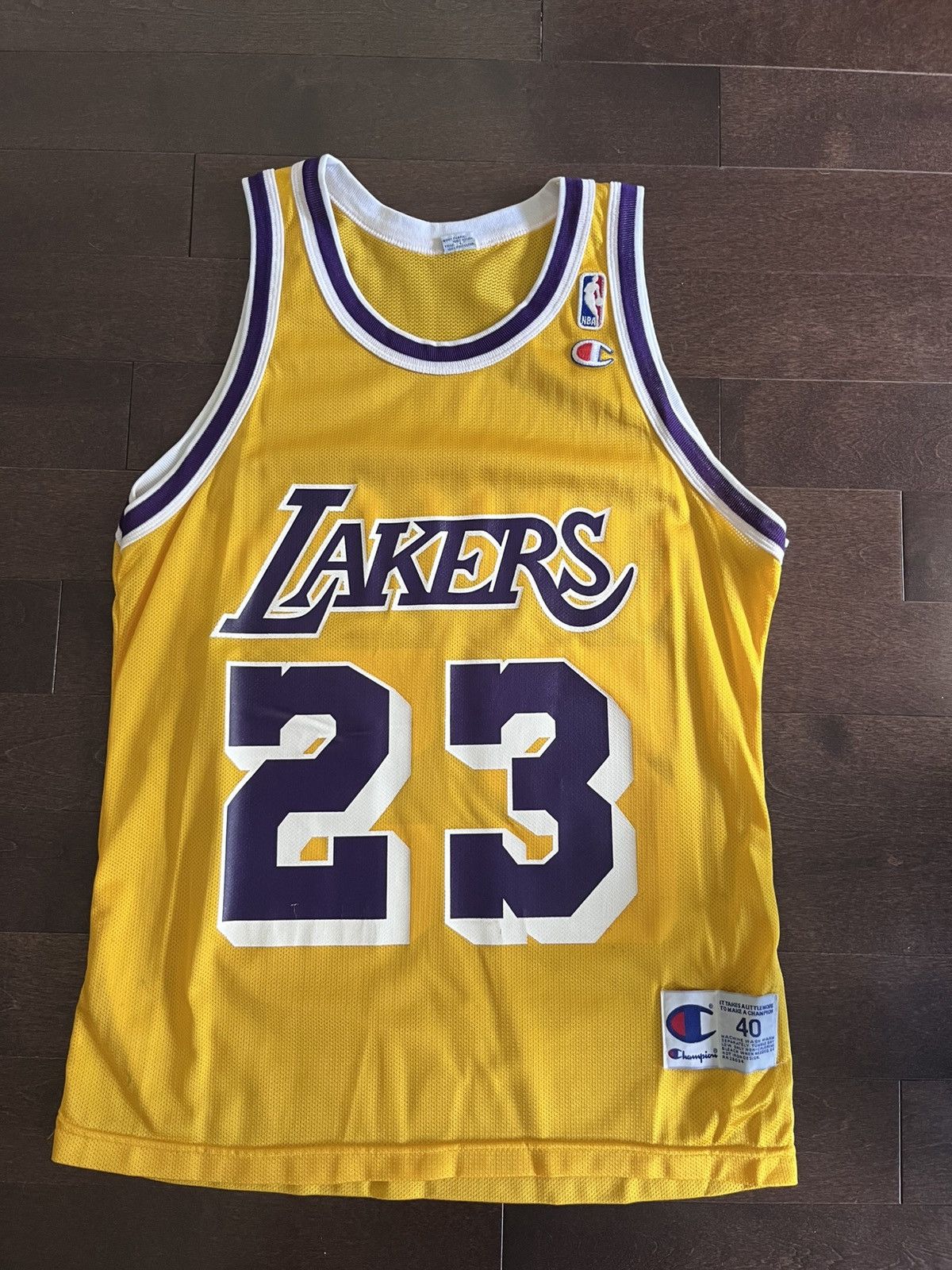 Champion Vintage Los Angeles Lakers Cedric Ceballos Basketball Jersey Size US M / EU 48-50 / 2 - 1 Thumbnail