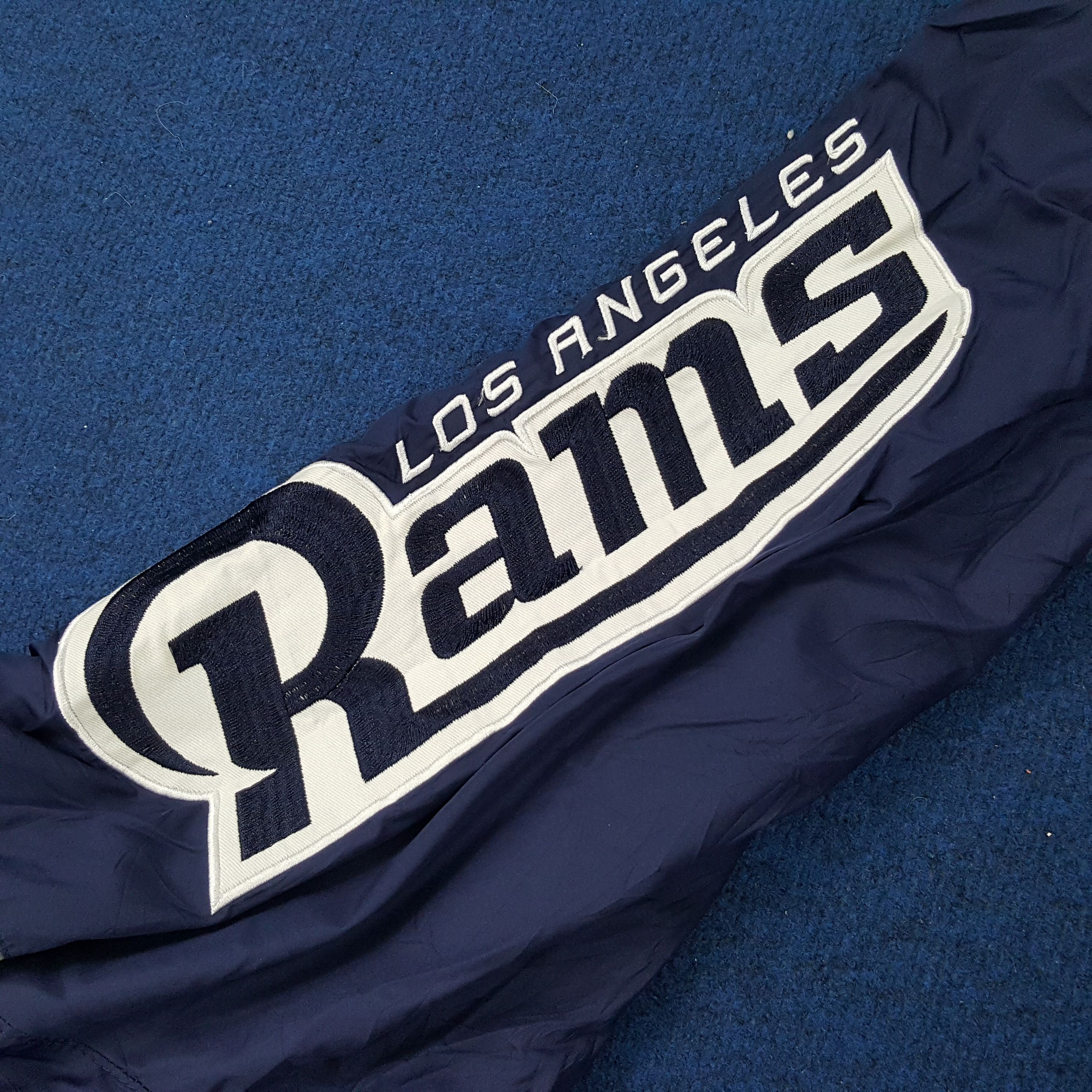 NFL × Vintage Vintage NFL Los Angles Rams Football Team Reversible Hoodies Size US XXL / EU 58 / 5 - 6 Thumbnail
