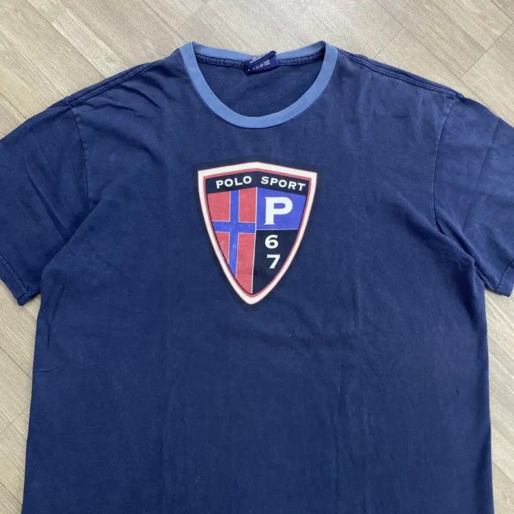 Polo Ralph Lauren Vintage Polo Sports RL P67 Size US L / EU 52-54 / 3 - 2 Thumbnail