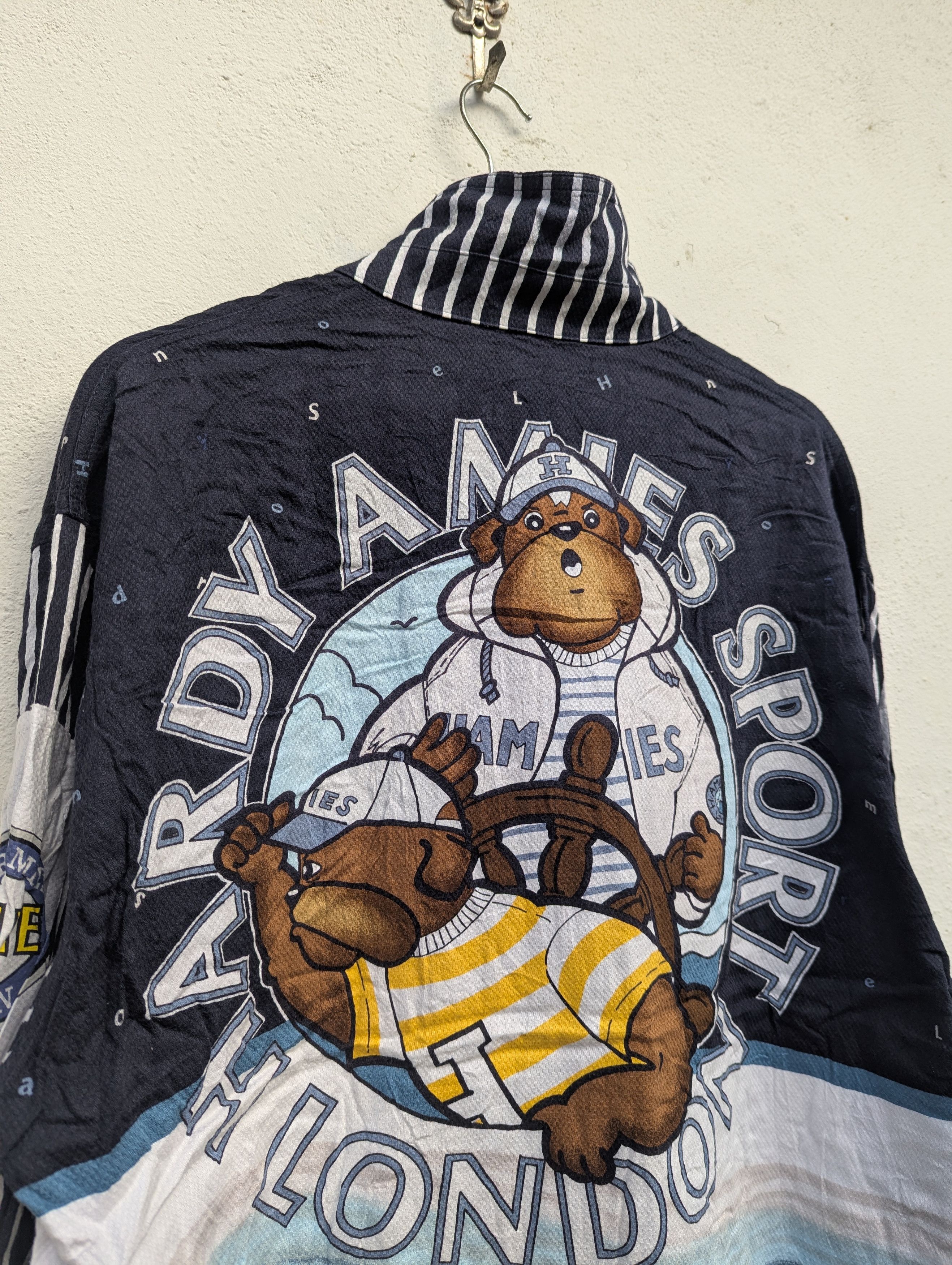 Hardy Amies HARDY AMIES SPORT LONDON FULL PRINT SWEATER Size US M / EU 48-50 / 2 - 9 Thumbnail