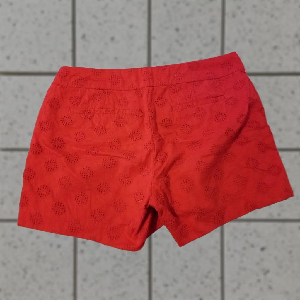 Banana Republic Banana Republic Womens Red Cotton Chino Shorts 6 Size 28" / US 6 / IT 42 - 1 Thumbnail