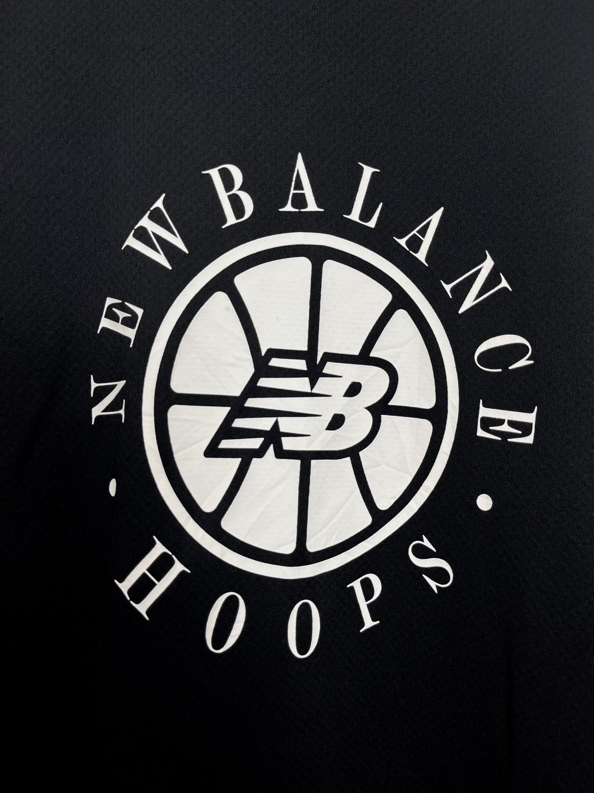 New Balance Vintage NEW BALANCE HOOPS BASKETBALL Polyester T-Shirt Size US M / EU 48-50 / 2 - 2 Thumbnail