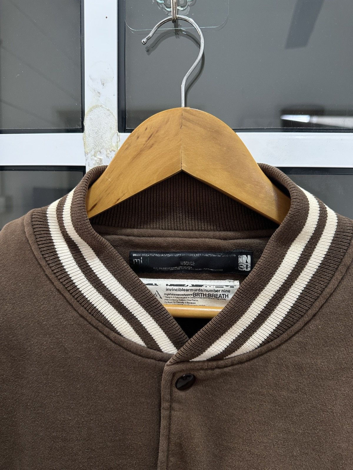 Number (N)ine Number (N)ine x Brth:Breath Mutant Collab Varsity Jacket Size US L / EU 52-54 / 3 - 3 Thumbnail