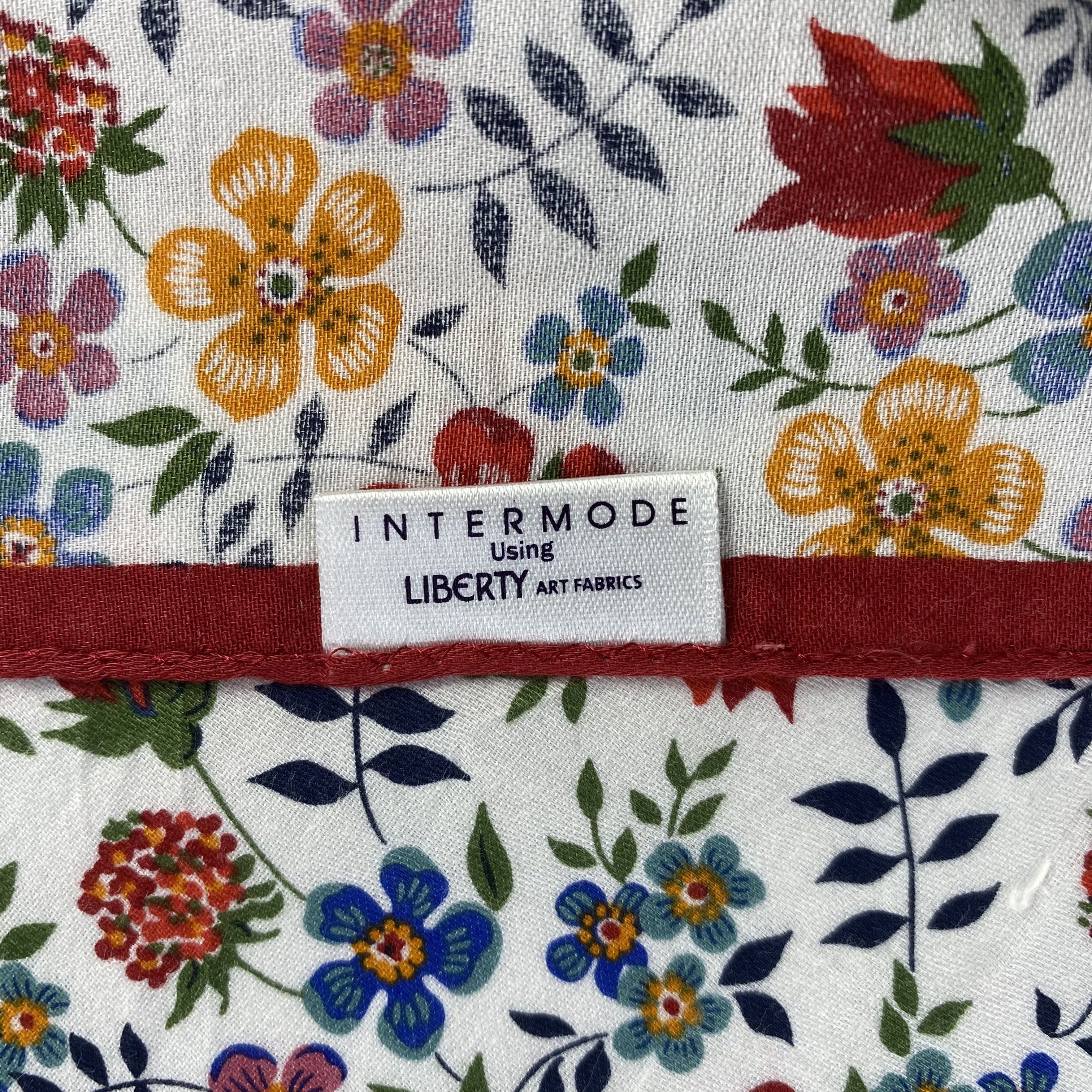 Liberty × Vintage Intermode Liberty Neckerchief / Bandana / Handkerchief-P989 Size ONE SIZE - 4 Thumbnail
