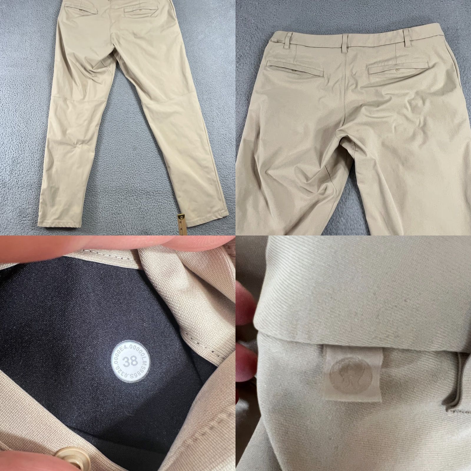 Lululemon Lululemon Mens ABC Commission Pants 38 Beige Classic Fit Stretch Athletic Pants Shirt? Size US 38 / EU 54 - 8 Thumbnail