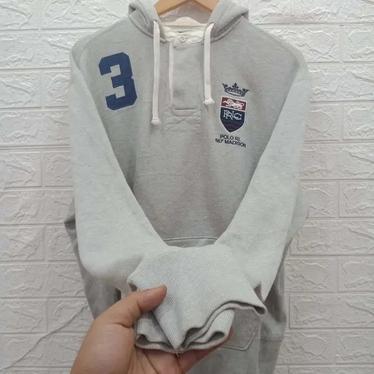 Polo Ralph Lauren Vintage 90se Polo Ralph Lauren oversized boxy hoodie 7 Ok mu Size US M / EU 48-50 / 2 - 3 Thumbnail