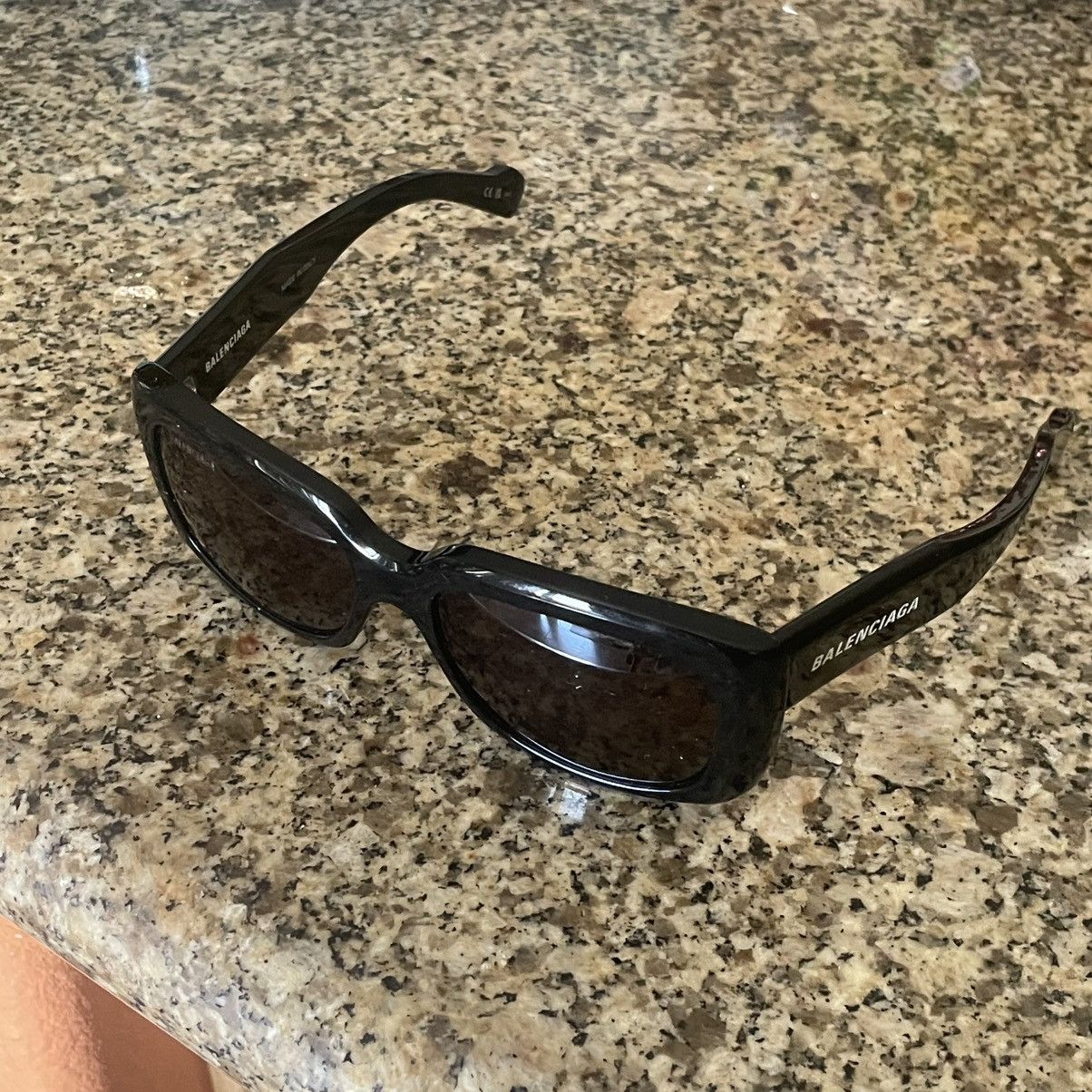 Balenciaga Balenciaga Square Frame Sunglasses Size ONE SIZE - 1 Thumbnail