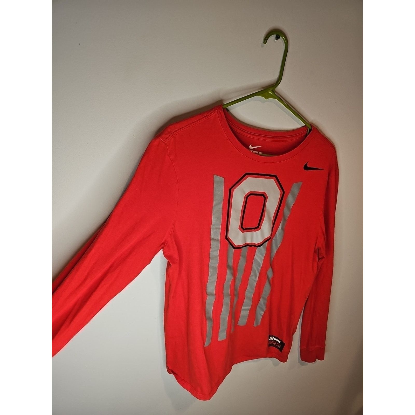 Nike The NIKE Tee Red T-Shirt Sz M Ohio State University Buckeyes Size US M / EU 48-50 / 2 - 5 Thumbnail